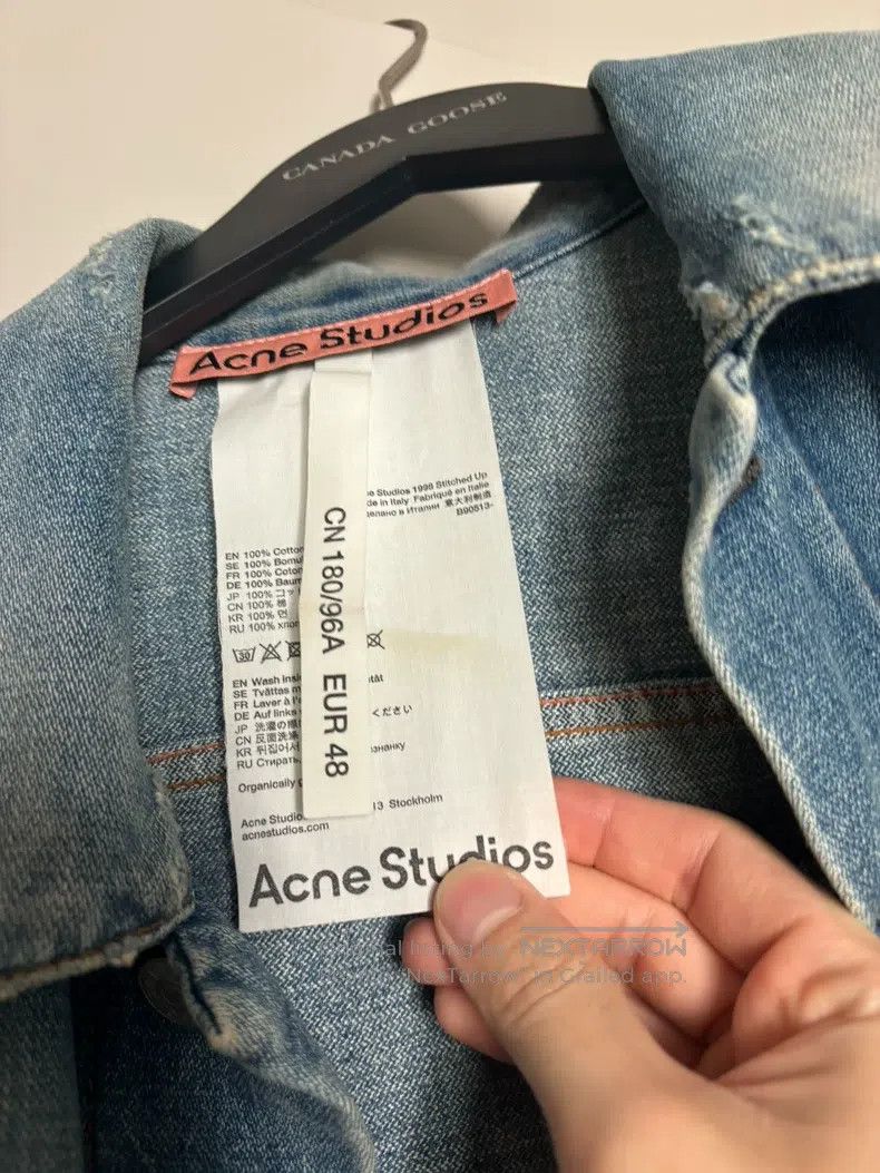 Acne Studios Acne Studios Denim Jacket Size US M / EU 48-50 / 2 - 2 Thumbnail