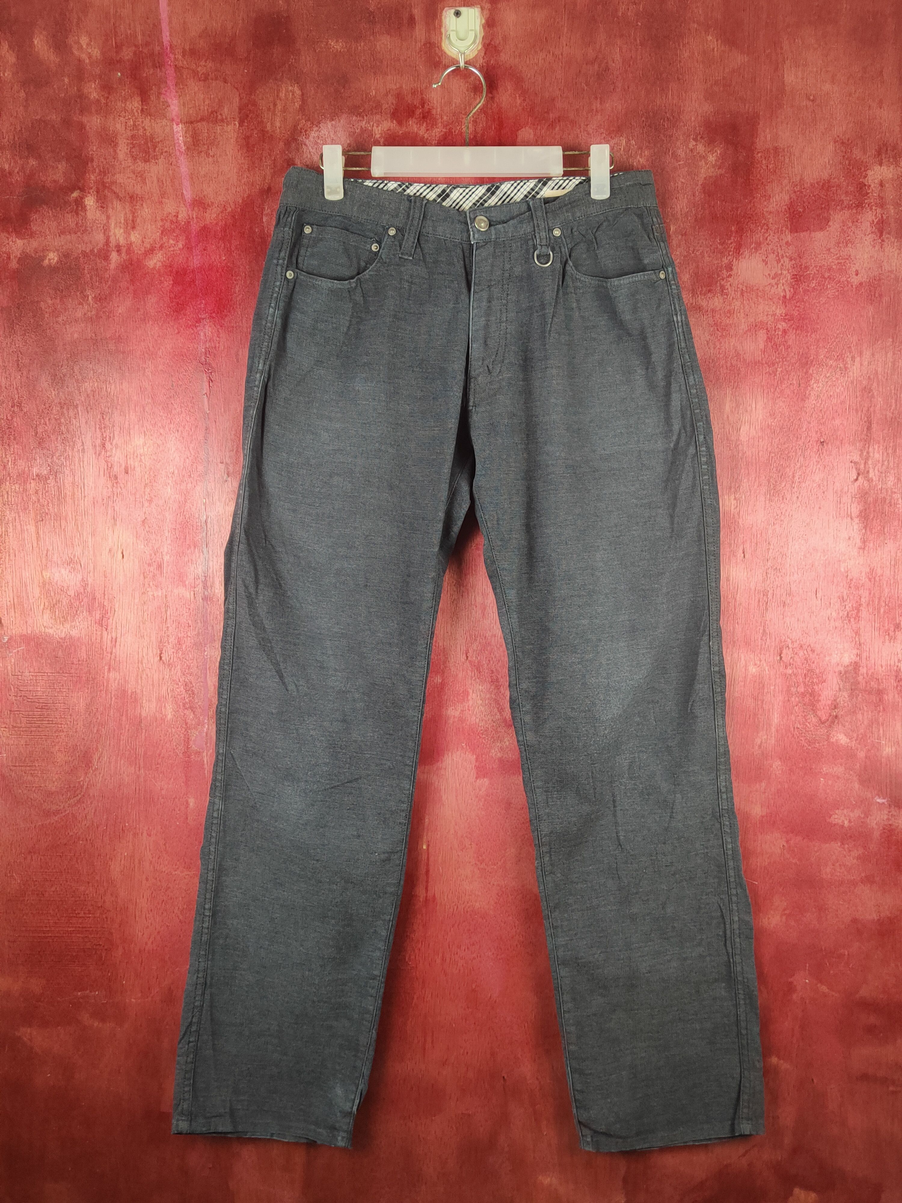 Global Work Global Work Dark Blue vintage Casual Pants #S2370 Size US 31 - 1 Thumbnail