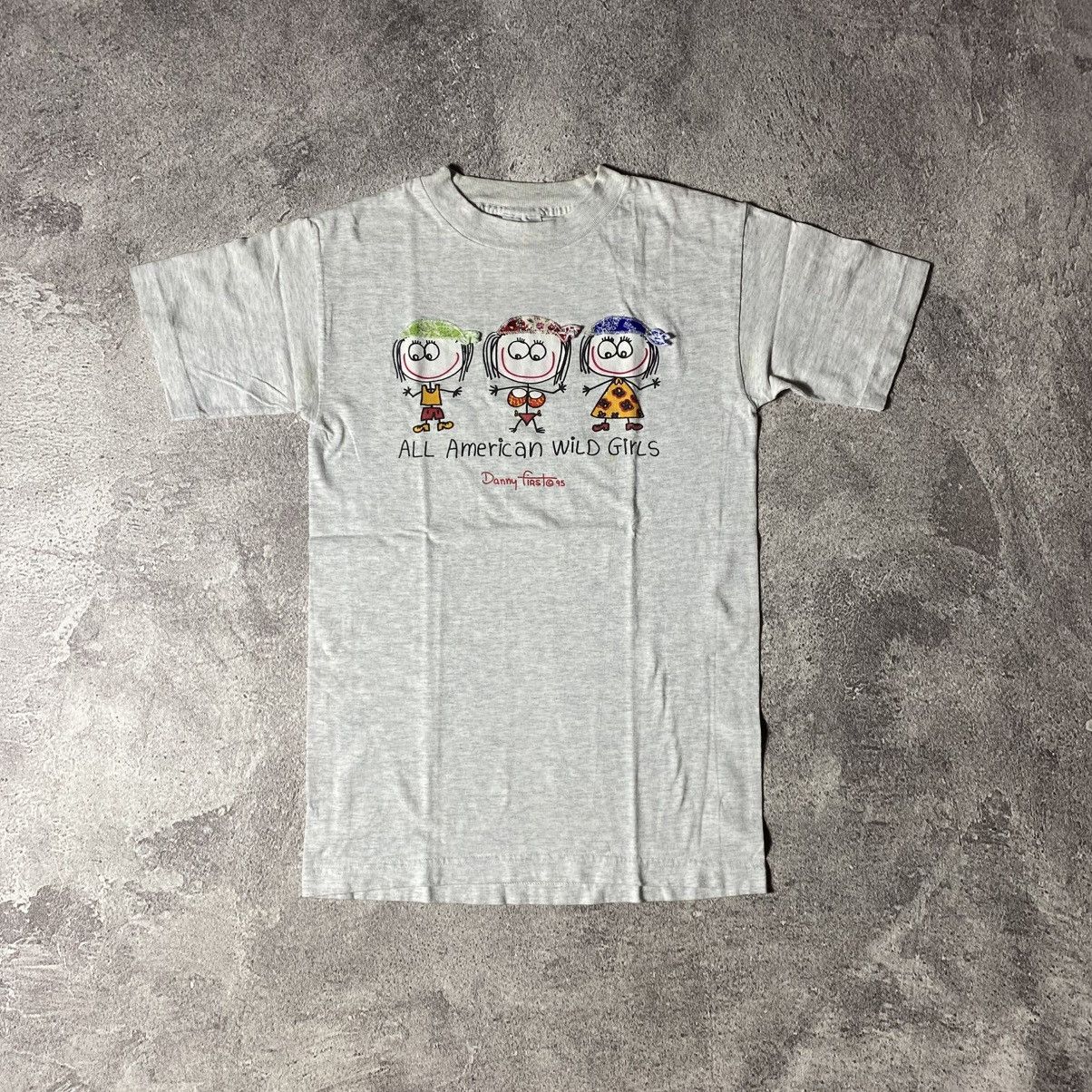 Vintage Vintage 90s Danny First All American Wild Girls Size US S / EU 44-46 / 1 - 1 Thumbnail