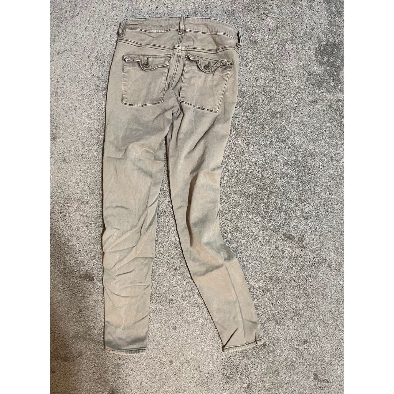 American Eagle Outfitters VINTAGE American Eagle Outfitters Super Stretch Hi-Rise Jegging Pants Brown 4 Regular Womens Corduroy Stretch Jeans Size 27" / US 4 / IT 40 - 3 Thumbnail