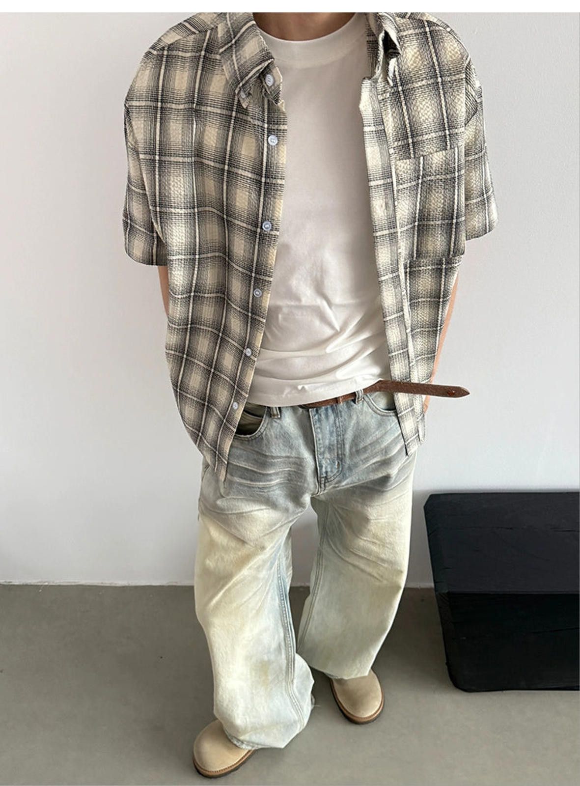 Japanese Brand Plaid Button-Up Shirt Size US M / EU 48-50 / 2 - 4 Thumbnail