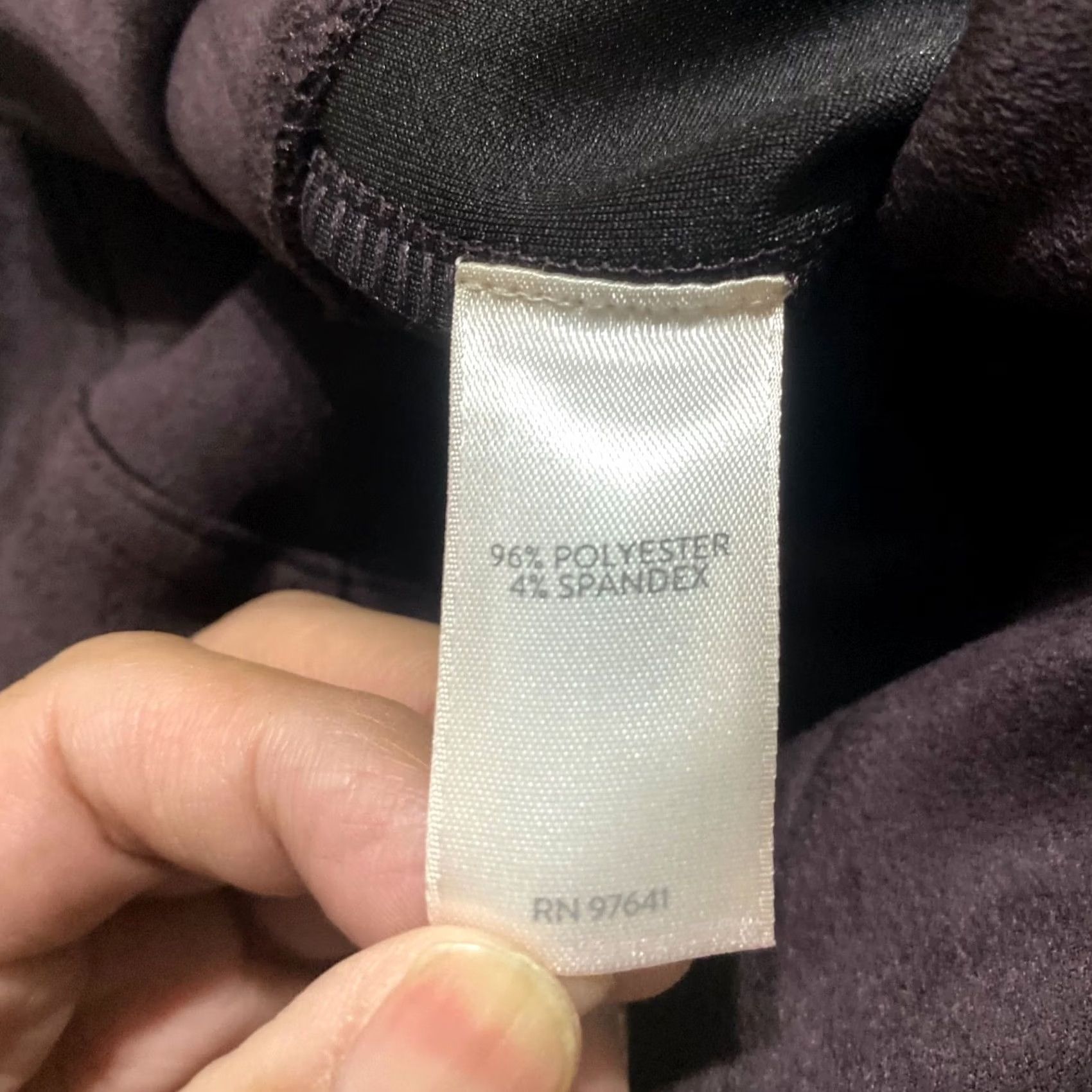 J. Jill J. Jill Womens Slim Pants Black Velour Wearever Collection Pull On Skinny Jegging与Wearever Size 28" / US 6 / IT 42 - 4 Thumbnail