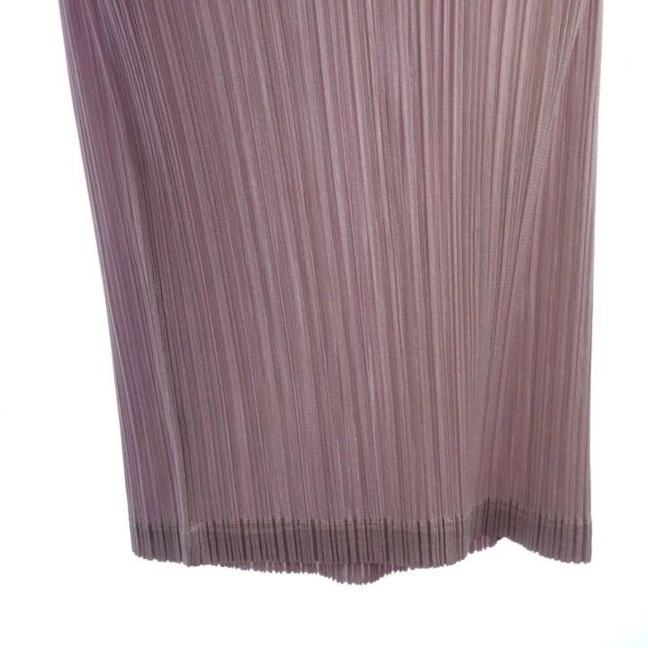 Issey Miyake Issey Miyake Pink pleated kelp pants Size 25" / US 0 / IT 36 - 7 Thumbnail