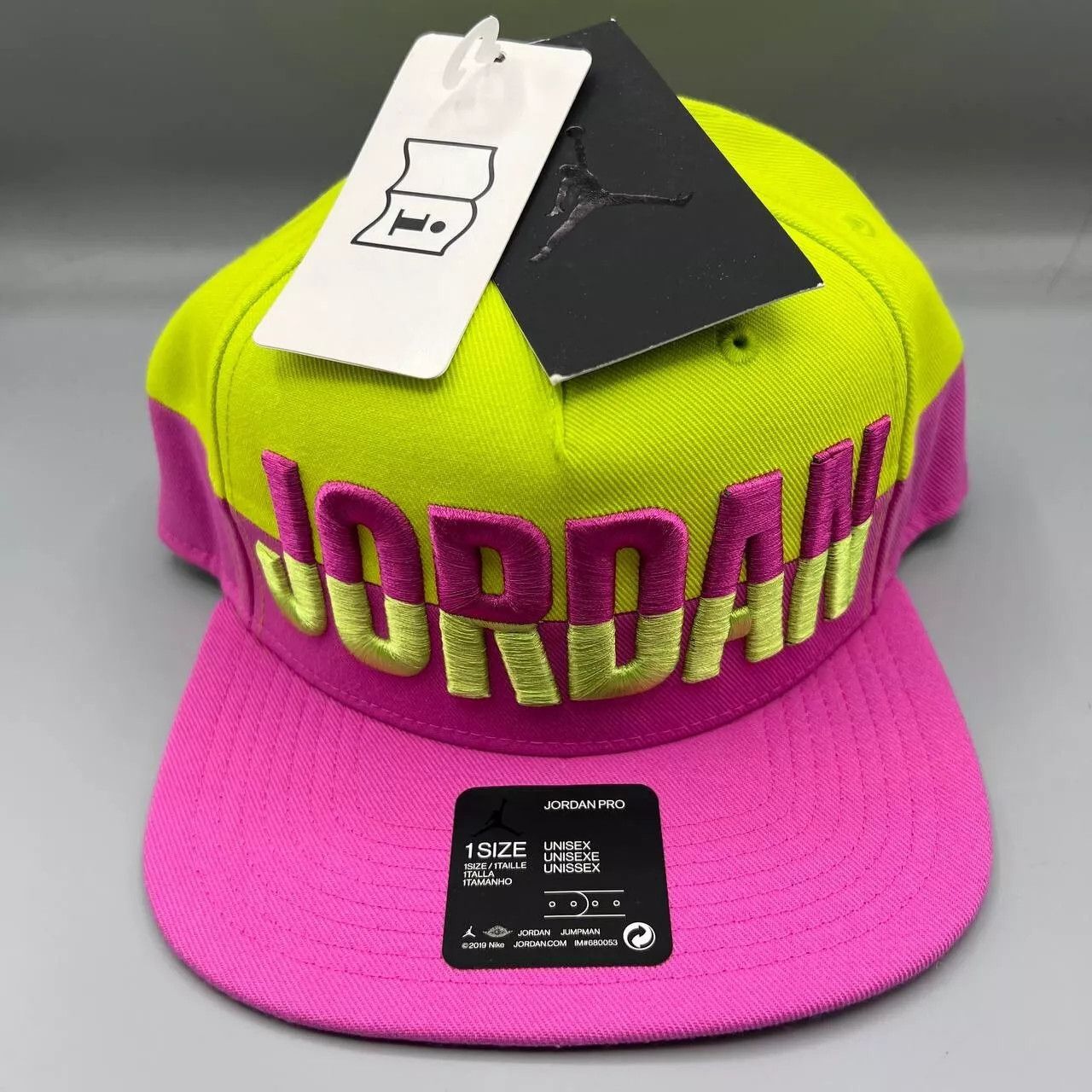 Jordan Brand Air Jordan Pro Hat Men Embroidered Jumpman Snap Back Cap New Size ONE SIZE - 1 Thumbnail