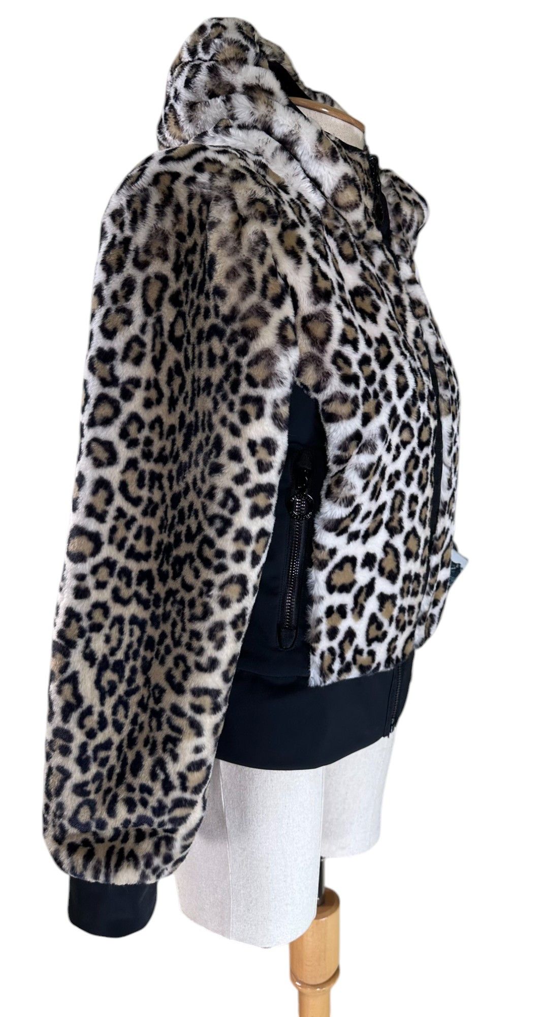 Goldbergh Double Face Sunna Jacket Black/Leopard print Size L / US 10 / IT 46 - 10 Thumbnail