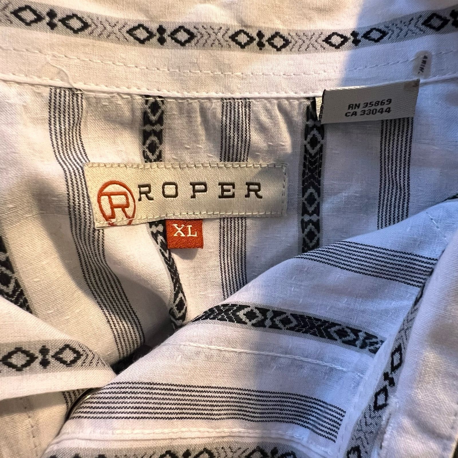 Roper Men's Roper button up shirt Size US XL / EU 56 / 4 - 7 Thumbnail