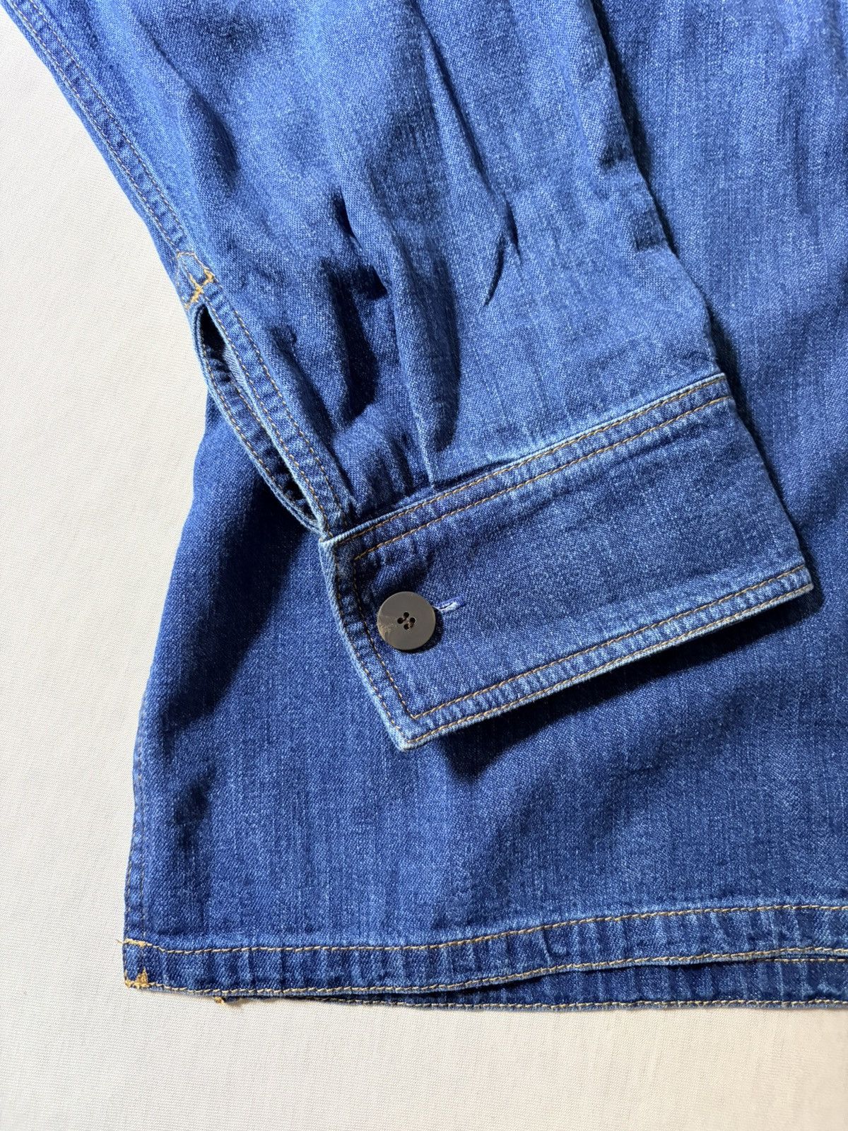 Studio Nicholson Studio Nicholson Denim Shirt Size S / US 4 / IT 40 - 5 Thumbnail