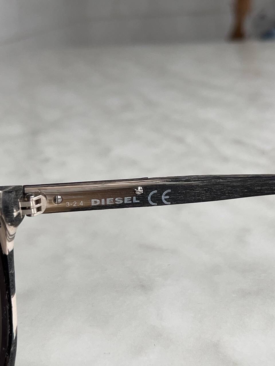 Diesel Vintage Diesel Sunglasses Wood Frame Eyewear Metal Logo Y2K Size ONE SIZE - 5 Thumbnail