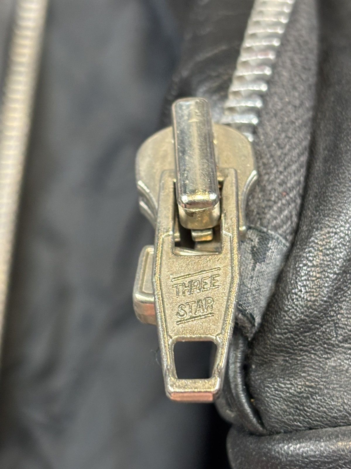 Genuine Leather × Japanese Brand Vintage Leather Jacket Police Polizei Biker Bomber 90s RARE Size US S / EU 44-46 / 1 - 10 Thumbnail