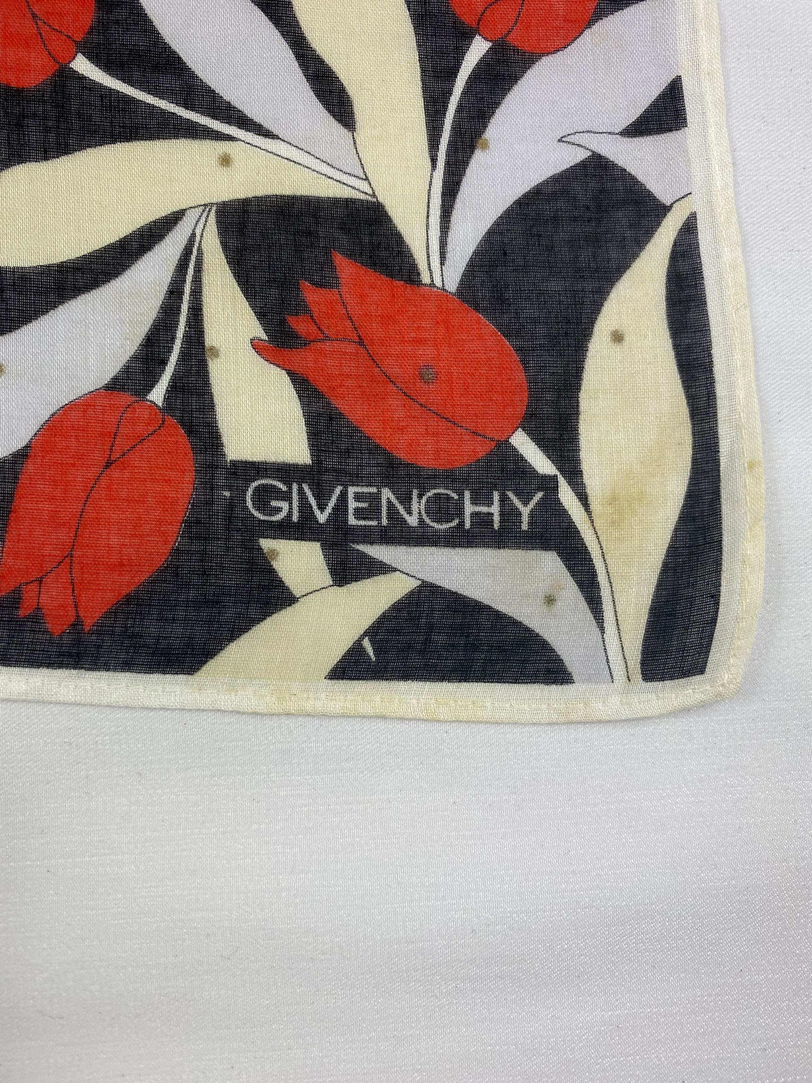 Vintage Givenchy Handkerchief / Bandana / Neckerchief Size ONE SIZE - 5 Thumbnail