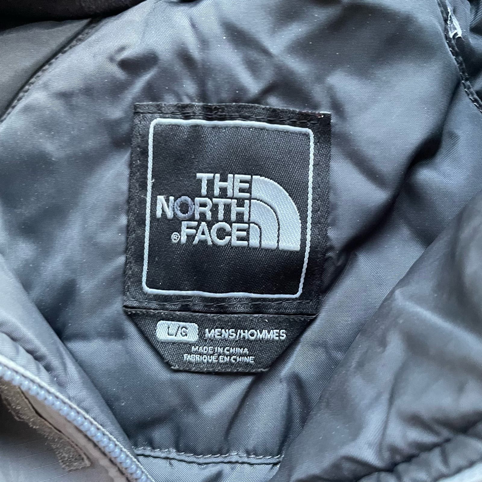 Vintage THENORTHFACE GREY GOOSE DOWN PUFFER JACKET LARGE Size US L / EU 52-54 / 3 - 4 Thumbnail