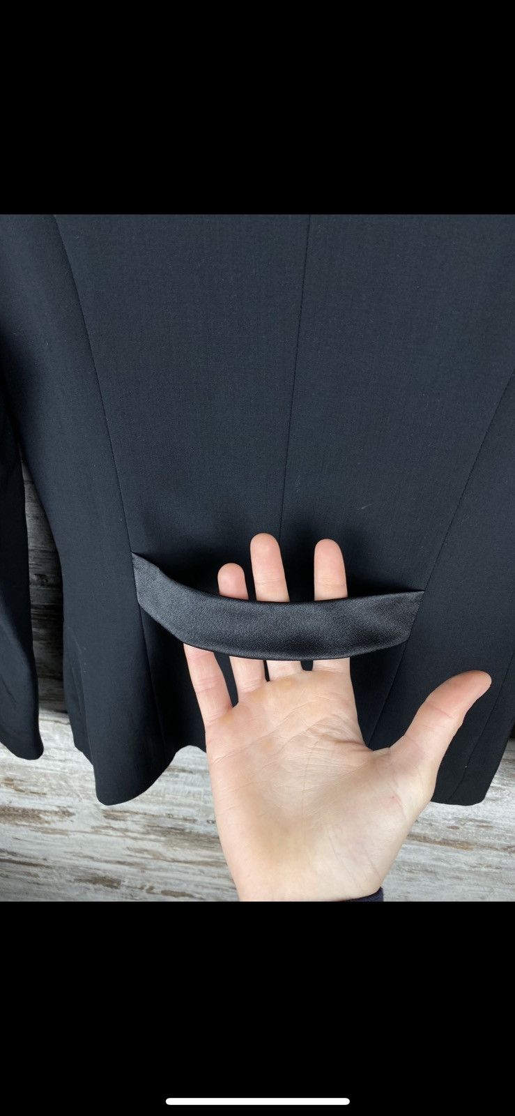 Vintage × Yves Saint Laurent Womens Vintage Yves Saint Laurent Wool Blazer Size S / US 4 / IT 40 - 10 Thumbnail