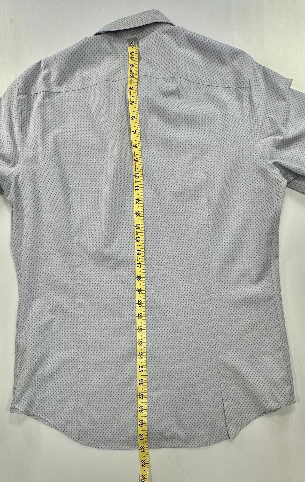 Banana Republic Banana Republic Slim Fit Non-Iron Button Up Shirt Blue Men L Size US L / EU 52-54 / 3 - 3 Thumbnail