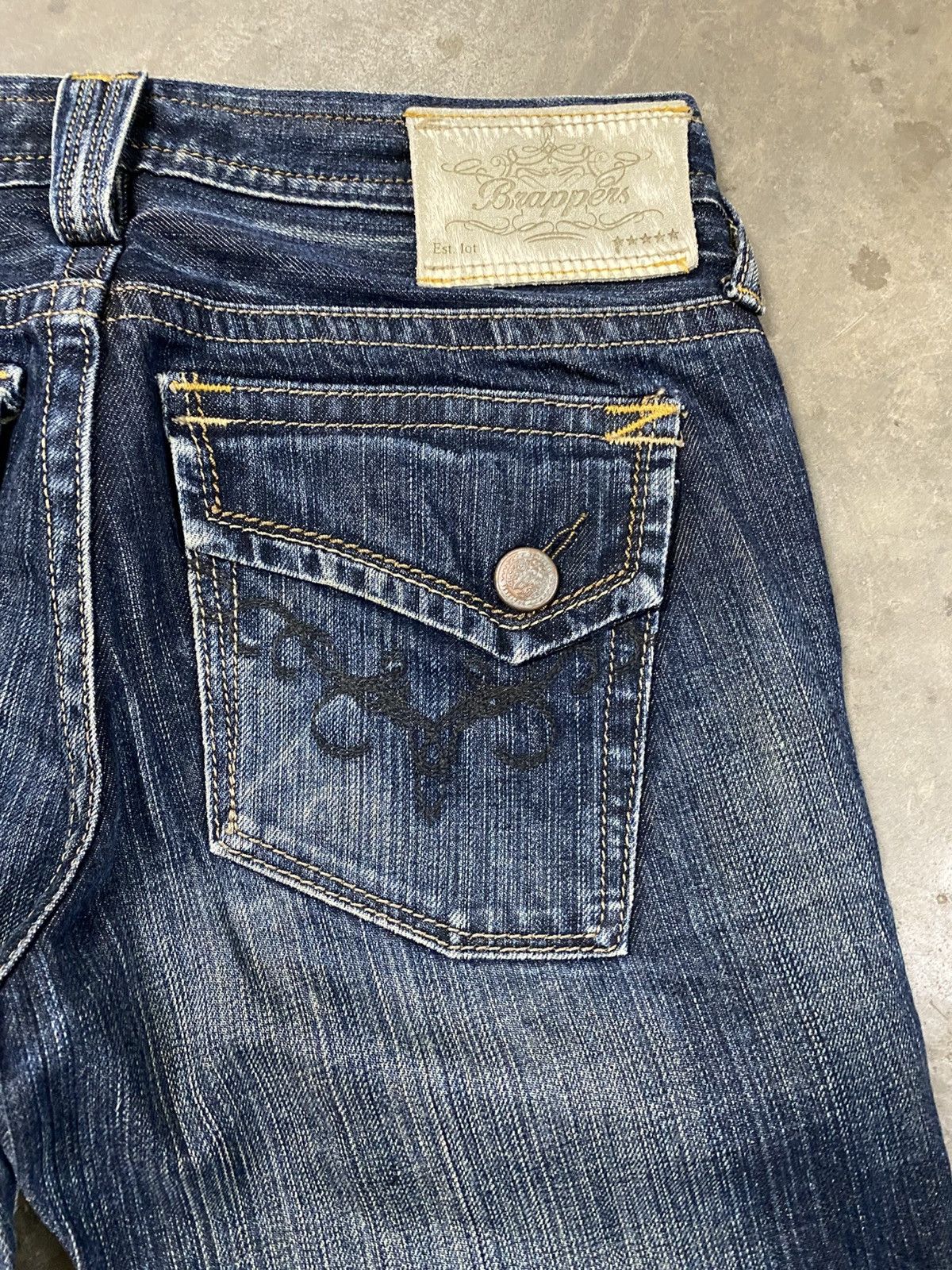 Hysteric Glamour × If Six Was Nine × Tornado Mart Super Flare Jeans Brappers Japan Brand Bootcut Flared @278 Size US 28 / EU 44 - 6 Thumbnail