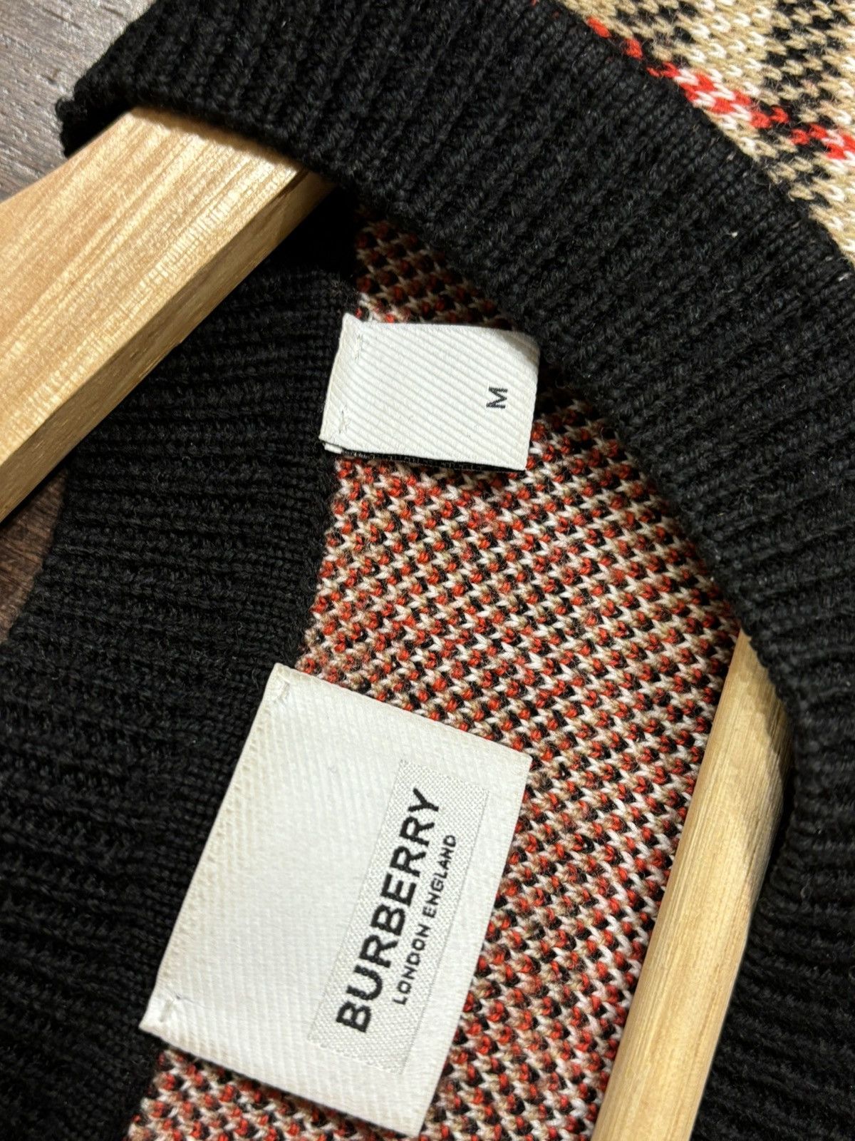 Burberry Burberry Knit Plaid Sweater Size US M / EU 48-50 / 2 - 3 Thumbnail