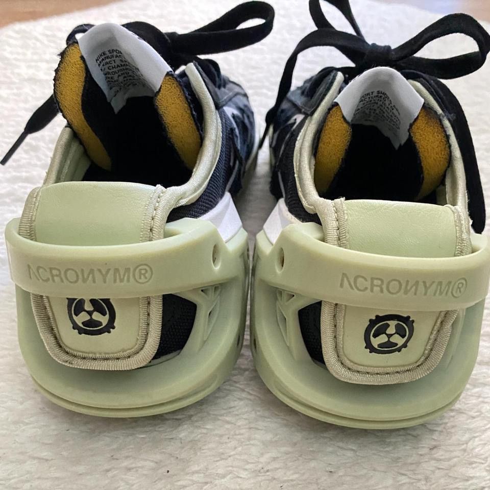 Acronym × Nike ACRONYM® x Nike Blazer Low – Black/White/Olive Aura Size US 5 / EU 37 - 6 Thumbnail