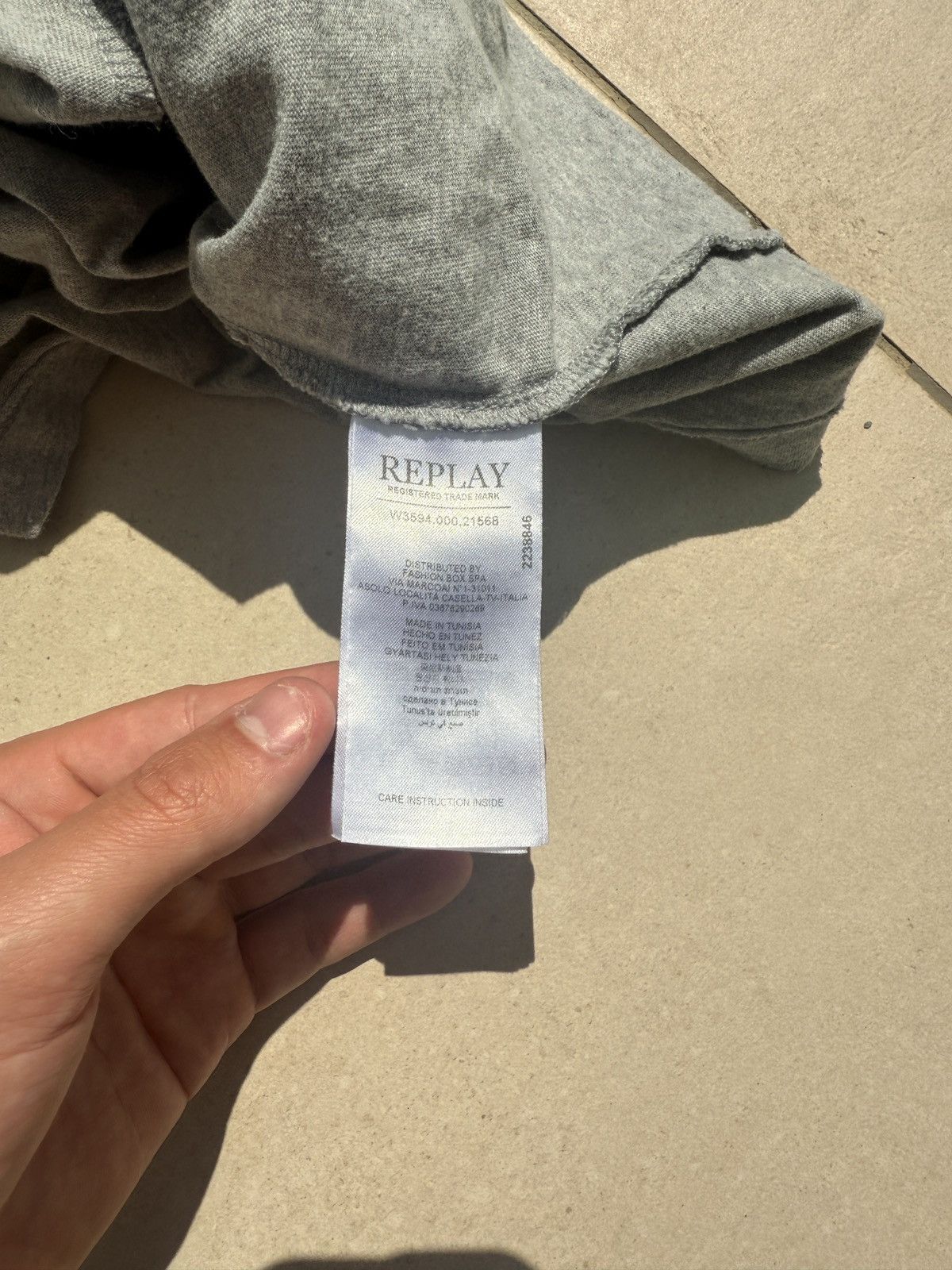 Replay T shirt replay Size US S / EU 44-46 / 1 - 6 Thumbnail