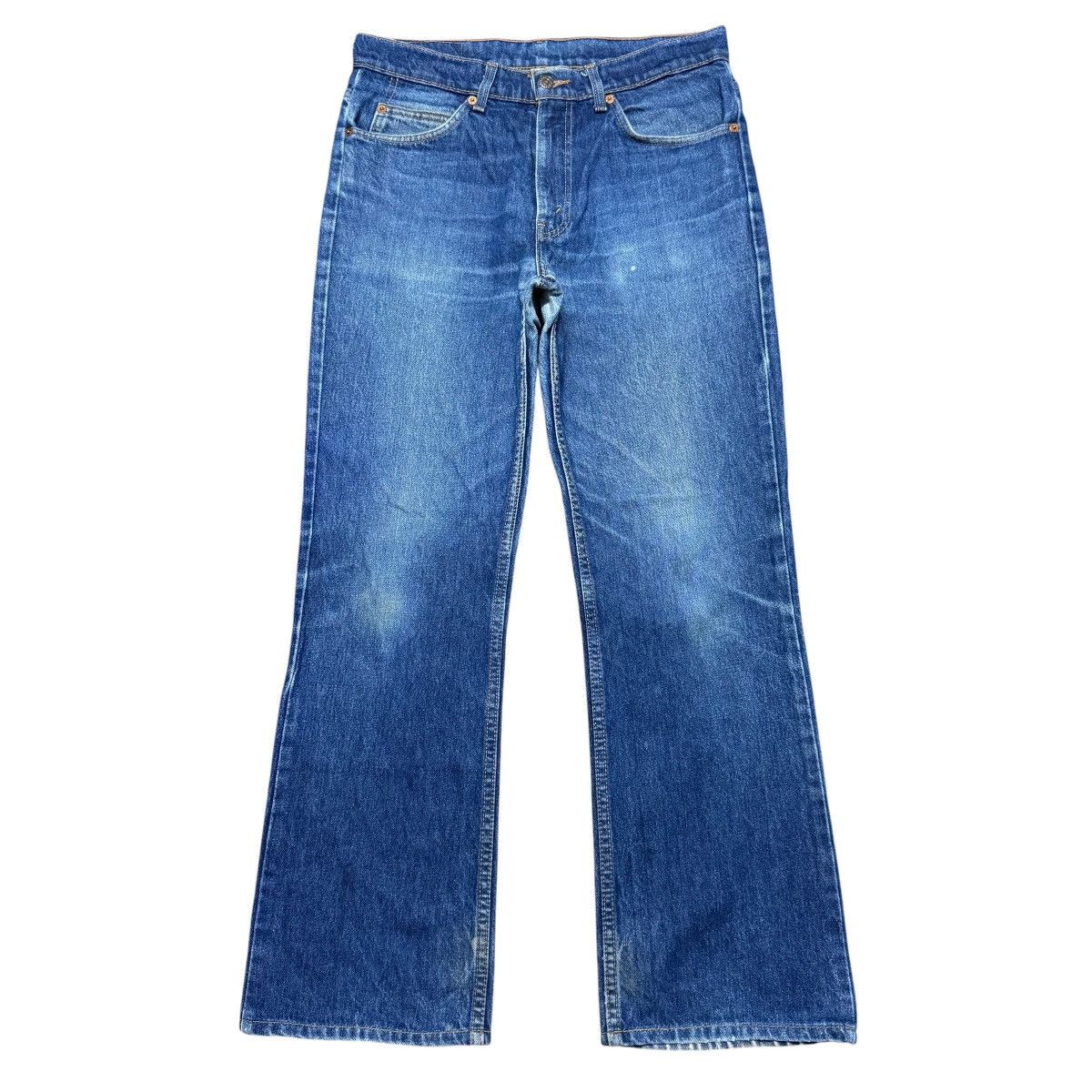 Levi's Vintage Levis 517 Flare Jeans Repaired Hedi Slimane Size US 32 / EU 48 - 1 Thumbnail