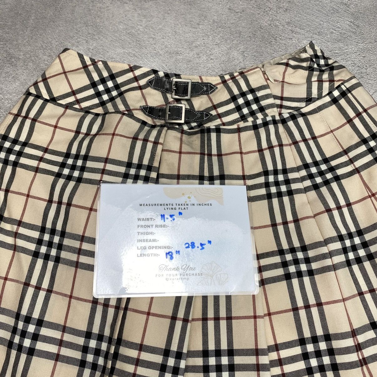 Burberry Vintage Burberry Nova check Mini Skirt Size 23" - 9 Thumbnail