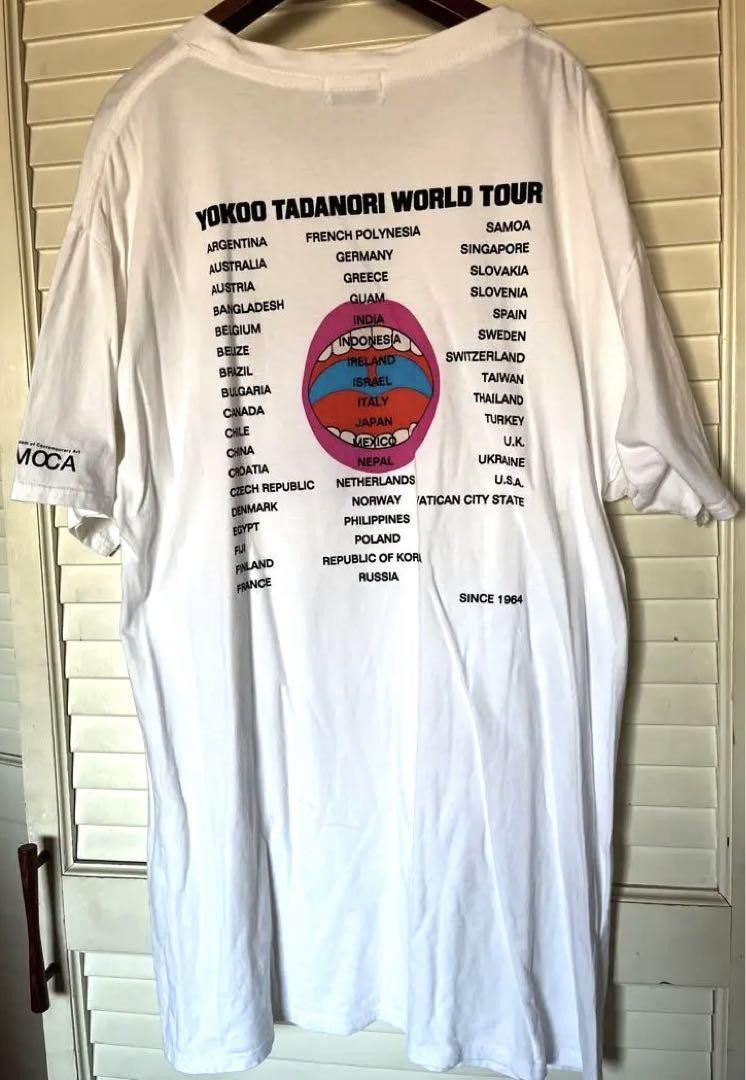 Hysteric Glamour HYSTERIC GLAMOUR YOKOO TADANORI WORLD TOUR T-Shirt White Size ONE SIZE - 4 Thumbnail