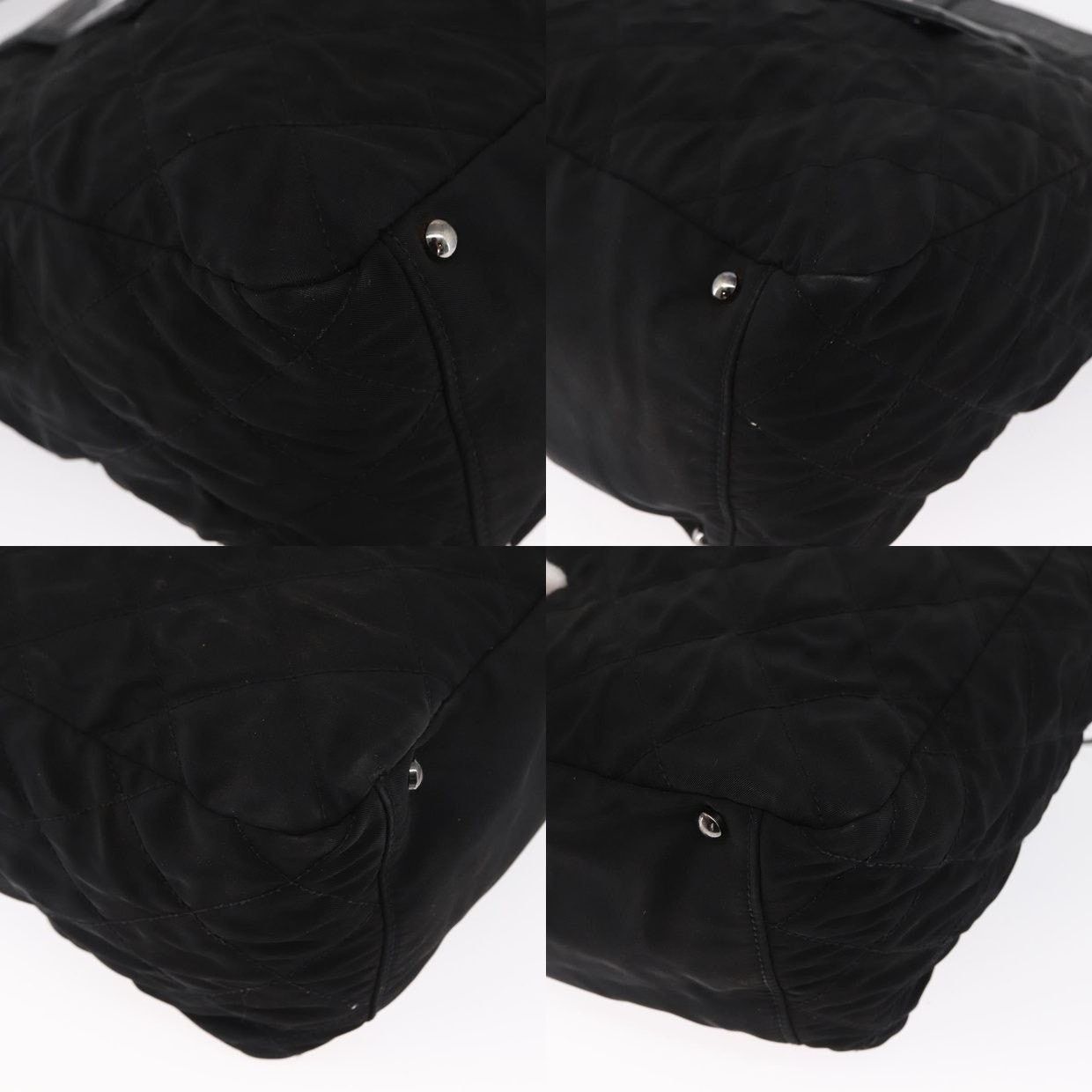 Chanel Chanel Nylon Chain Shoulder Bag Black Size ONE SIZE - 12 Thumbnail