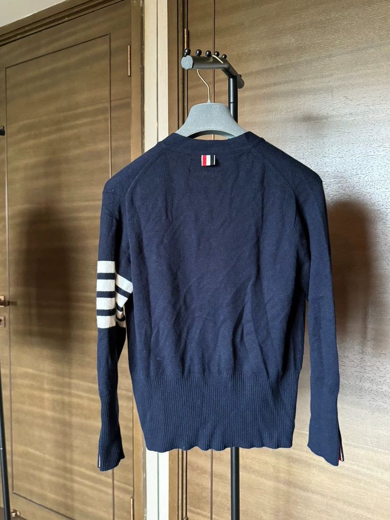 Thom Browne Thom Browne Cashmere cardigan Size US L / EU 52-54 / 3 - 6 Thumbnail