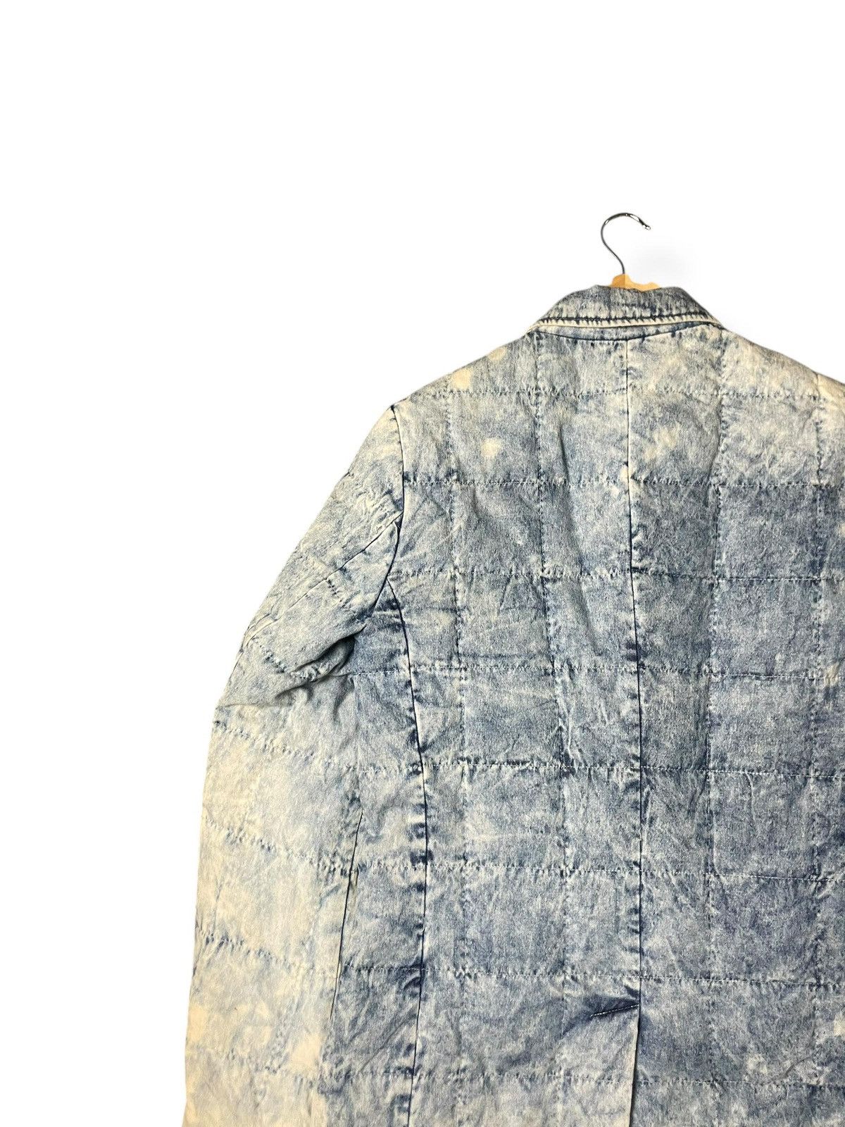 Japanese Brand Cavaria Distressed Denim Jacket (3) Size US XXS / EU 40 - 13 Thumbnail