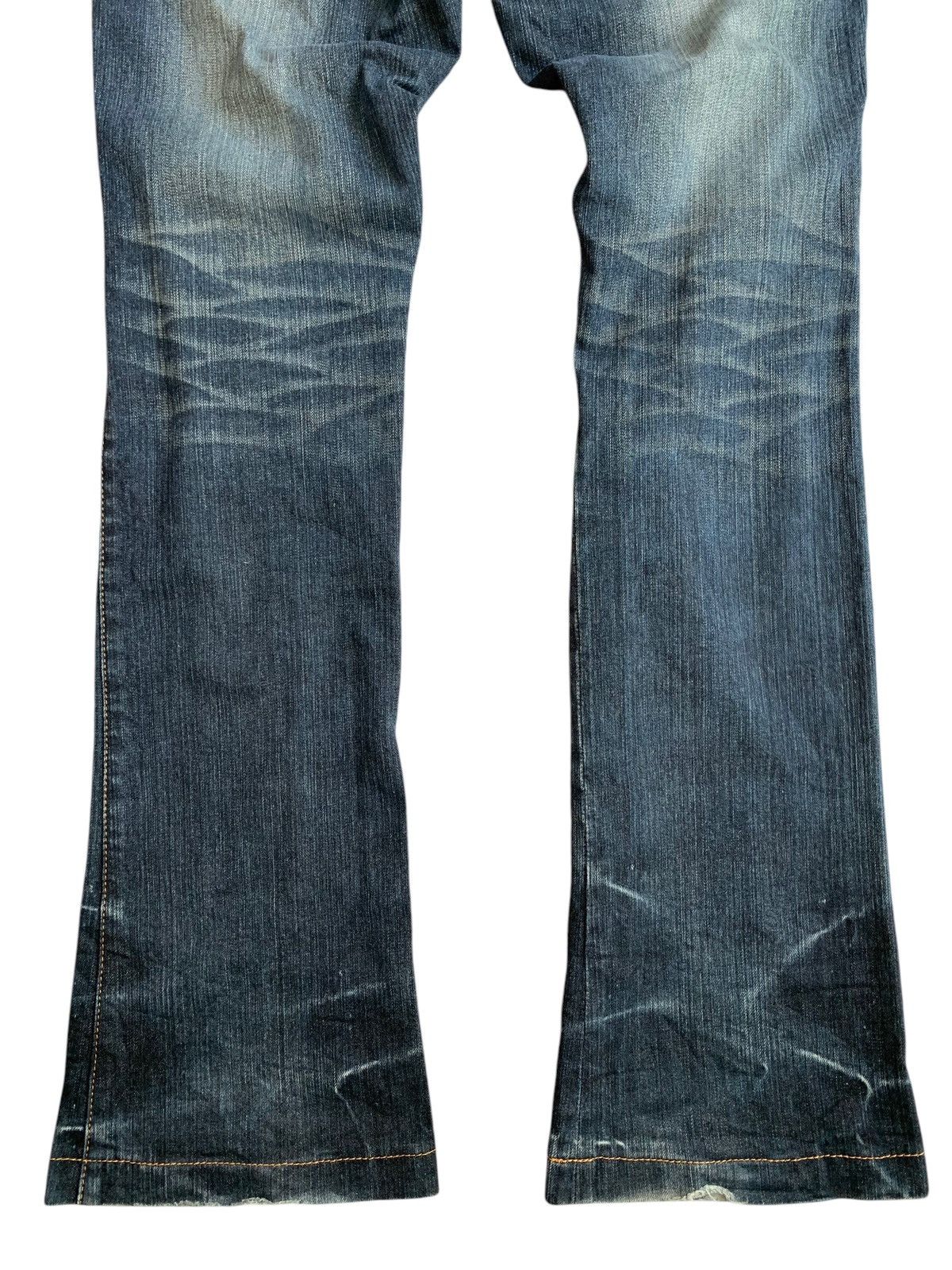 Obelisk Obelisk Archive Edo Black Flared Indigo Mudwash Denim Size US 32 / EU 48 - 20 Thumbnail