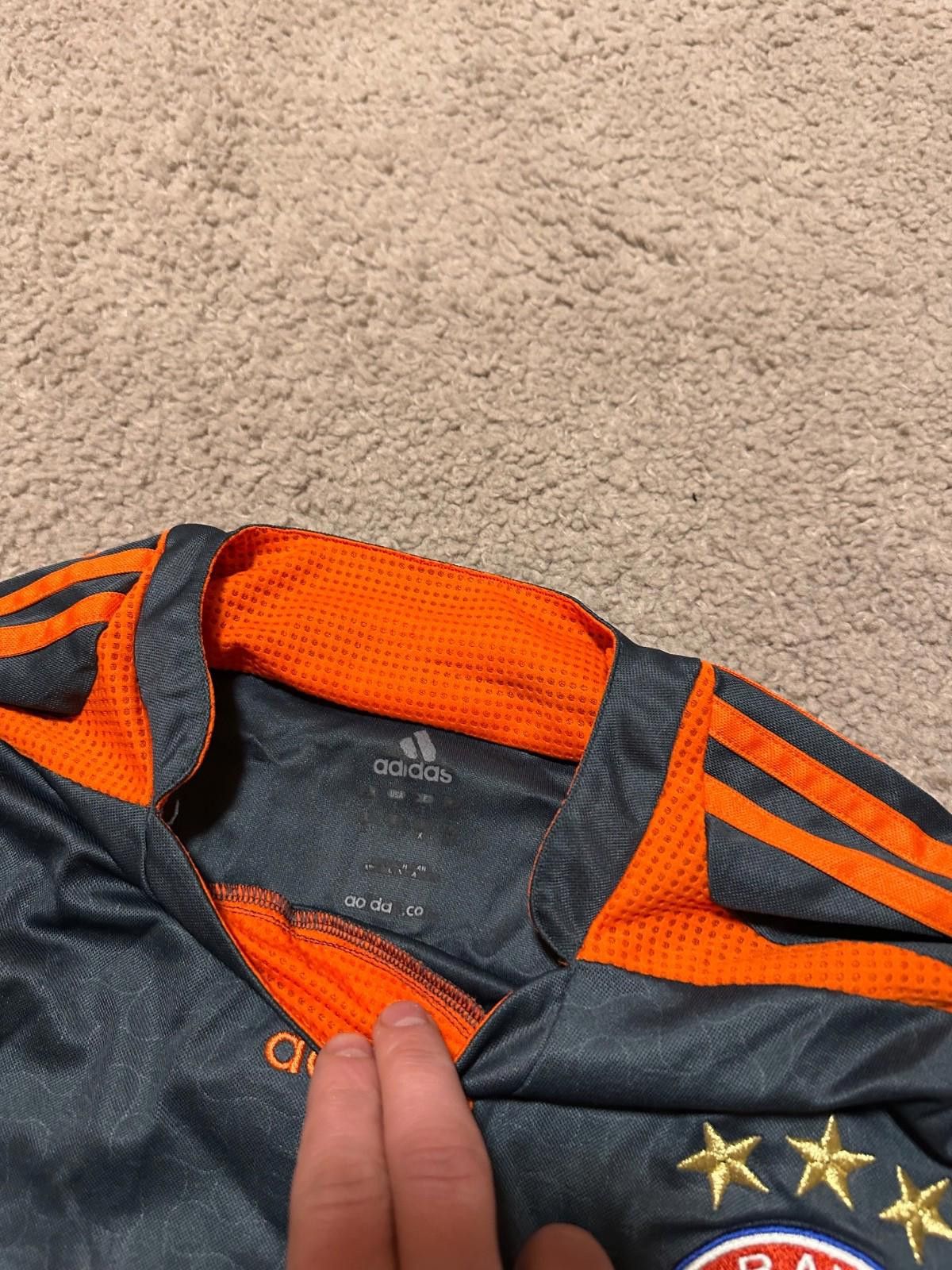 Adidas Bayern Munich 2006/7 Goalkeeper Kit Adidas LS Football Shirt Size US L / EU 52-54 / 3 - 5 Thumbnail