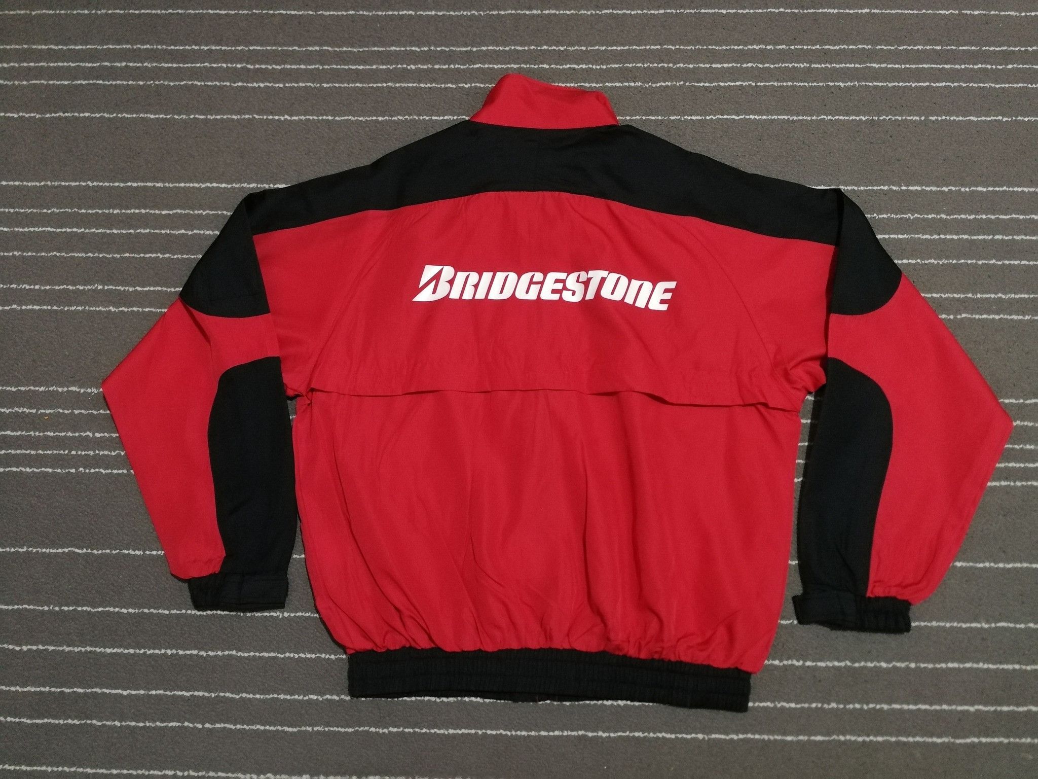 Japanese Brand BRIDGESTONE X JDM wind breaker M 2081 Size US M / EU 48-50 / 2 - 2 Thumbnail