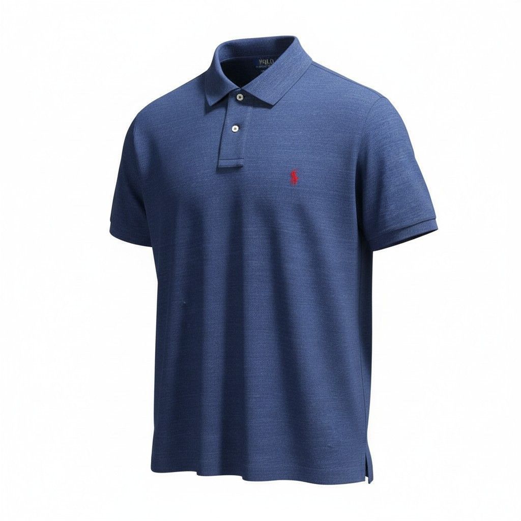Ralph Lauren CUSTOM SLIM FIT S Melange Embroidered Logo 87910 Size US S / EU 44-46 / 1 - 1 Thumbnail