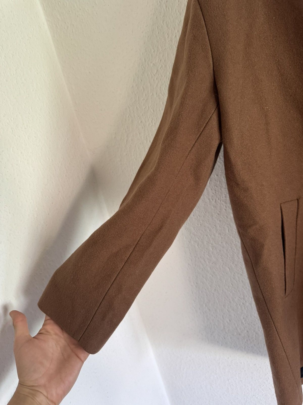 Gosha Rubchinskiy Single Breasted Brown Wool Coat Size US XL / EU 56 / 4 - 7 Thumbnail