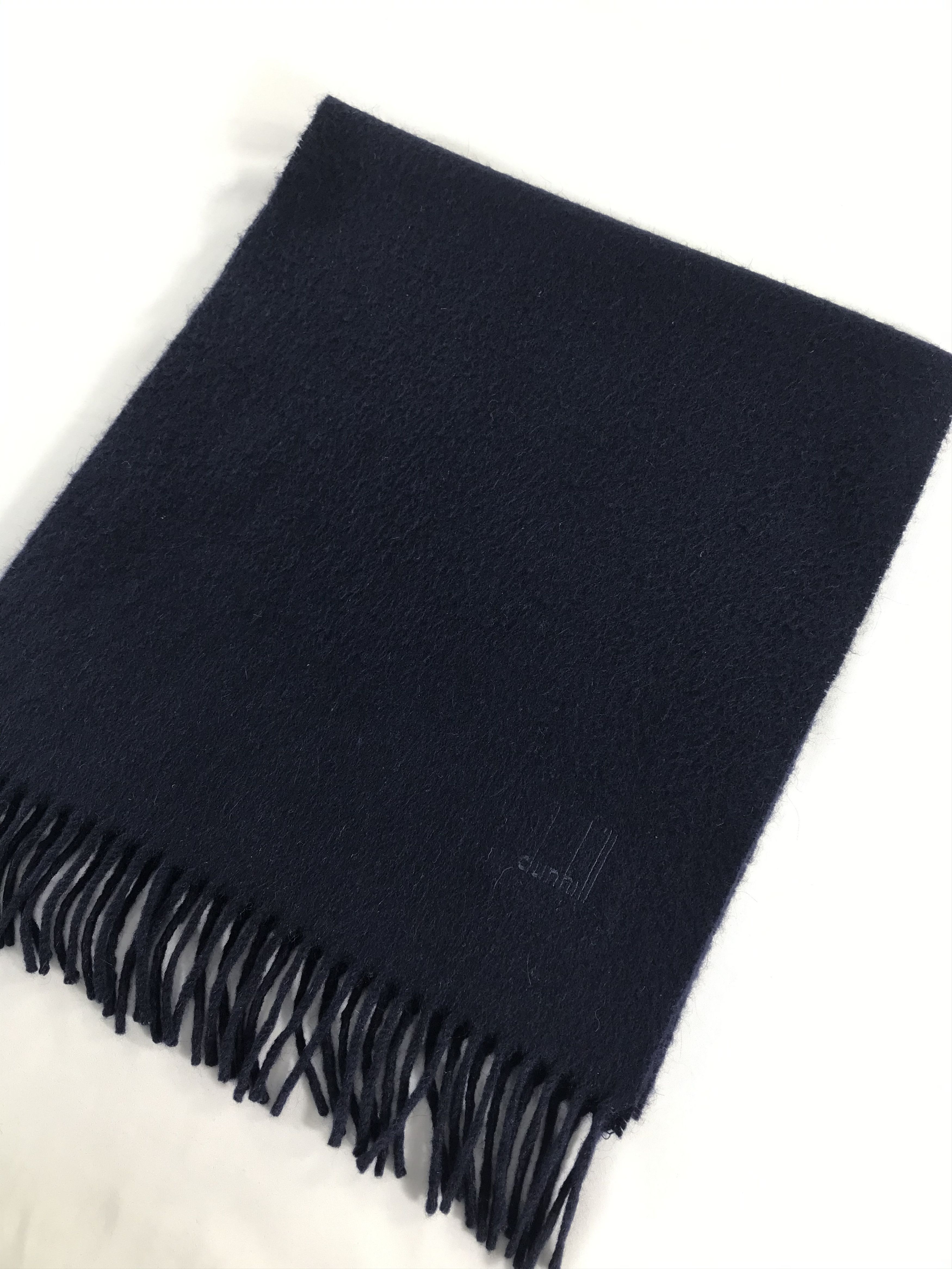Alfred Dunhill Dunhill Cashmere Scarf Muffler V448 Size ONE SIZE - 3 Thumbnail