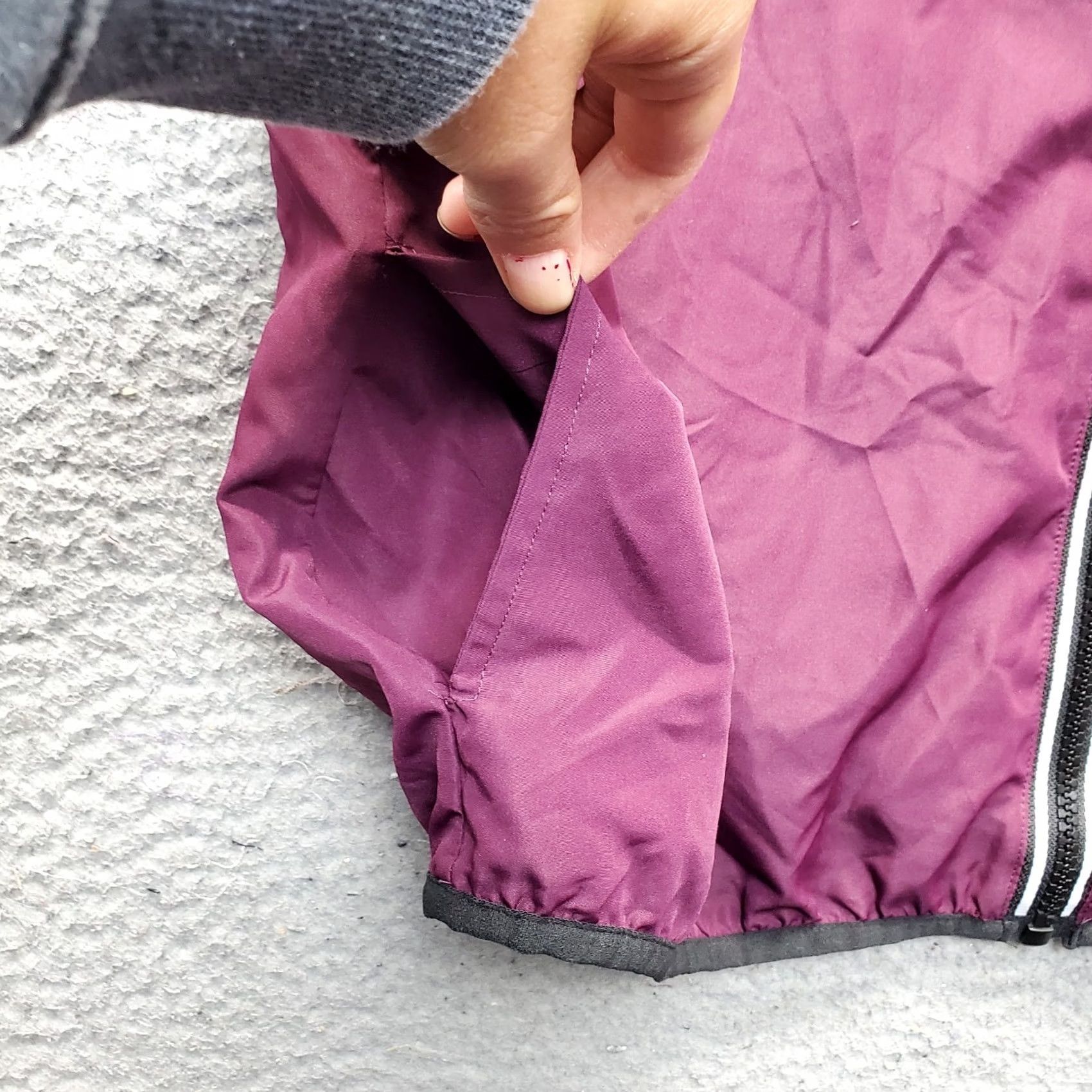 Victoria's Secret PINK Victoria's Secret Windbreaker Jacket Women XS Purple Casual Hooded Full Zip Size XS / US 0-2 / IT 36-38 - 8 Thumbnail