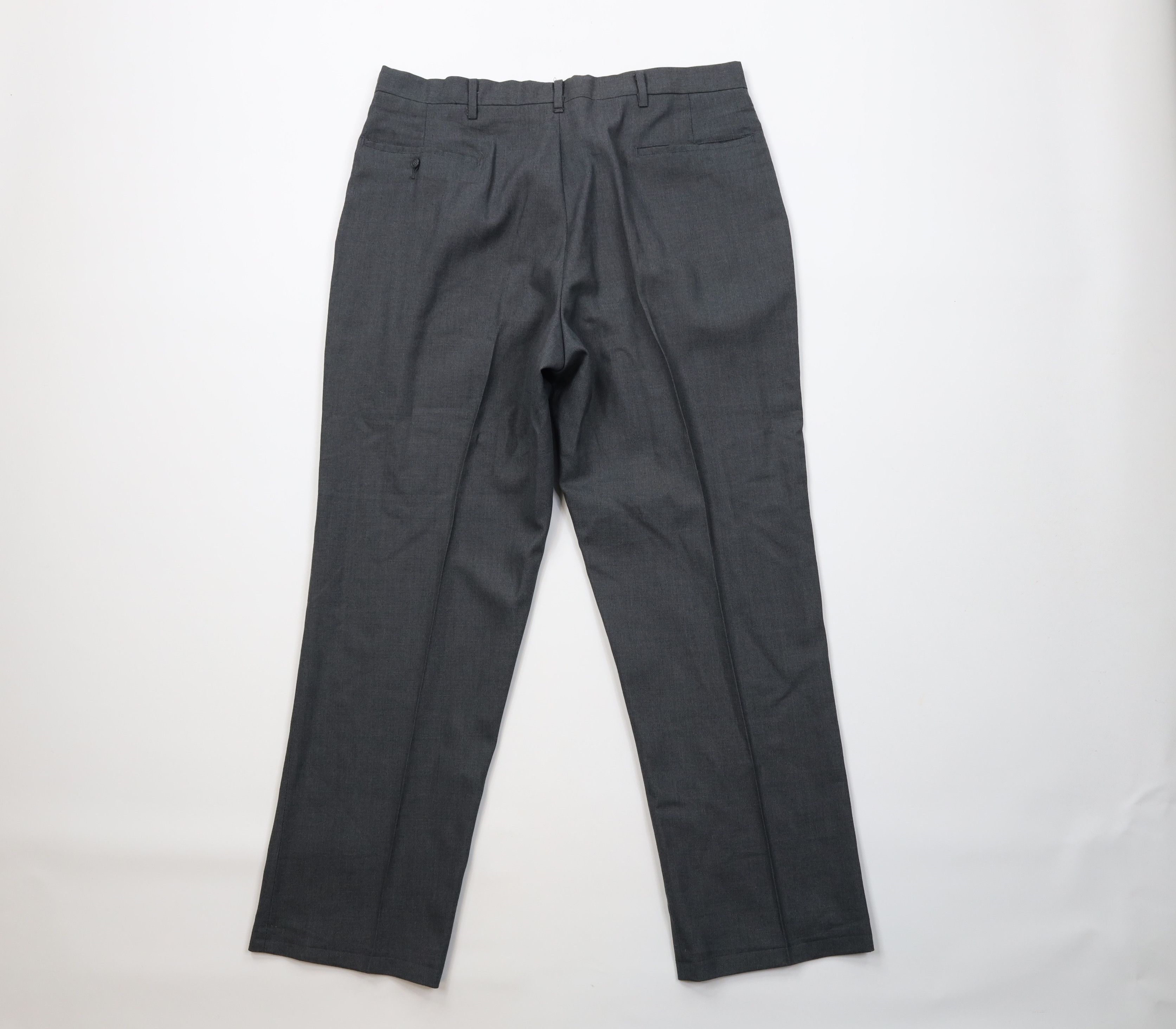 Vintage Vintage 50s Penneys Straight Leg Chino Pant Trousers USA Size US 34 / EU 50 - 10 Thumbnail