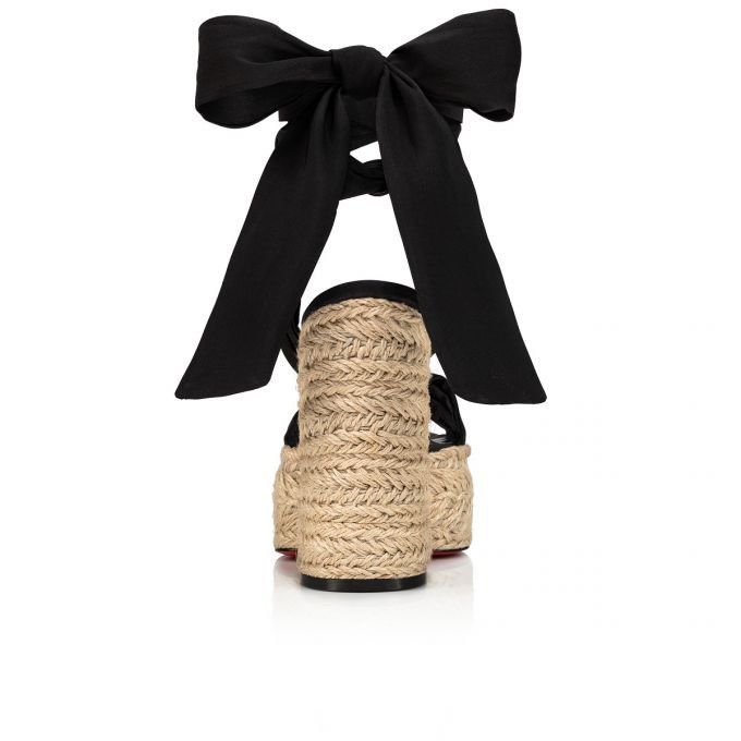 Christian Louboutin o1s1wg110924 Mariza Du Heeled in Black Size US 9 / IT 39 - 2 Thumbnail