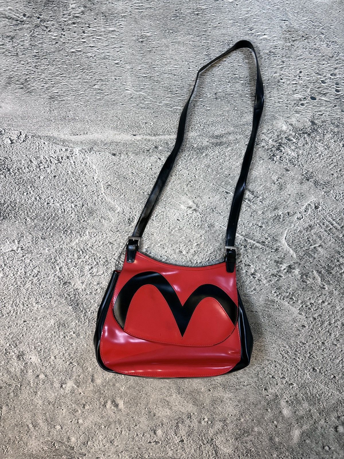 Evisu Evisu Donna bag red big logo seagull vintage Size ONE SIZE - 1 Thumbnail