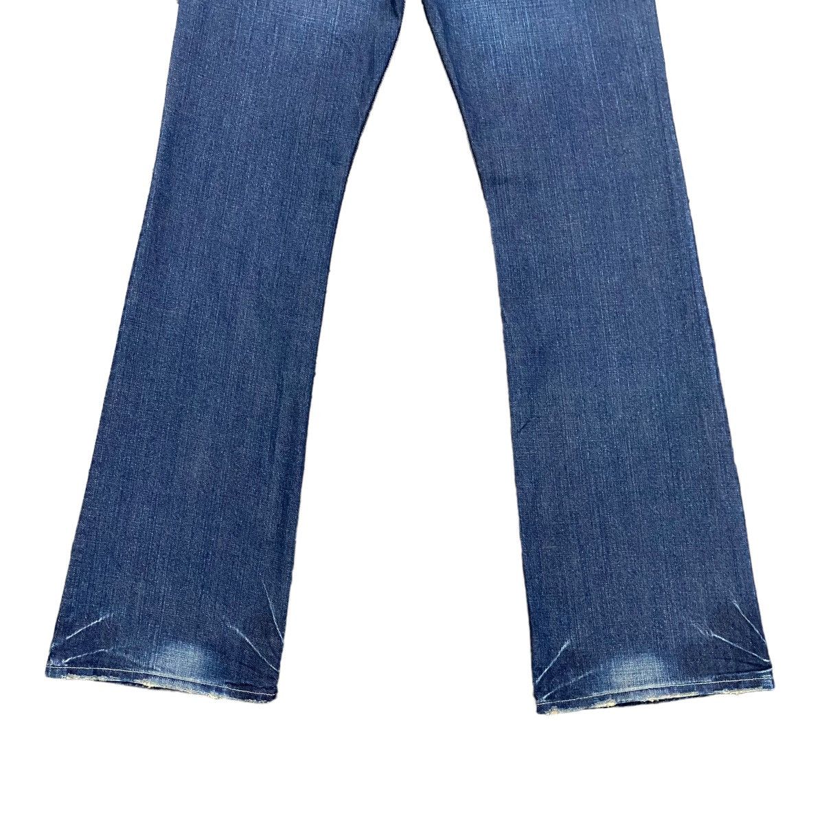 Japanese Brand Wizzard Japan Clawmark Denim Flare Jeans Hedi Slimane Size US 32 / EU 48 - 13 Thumbnail