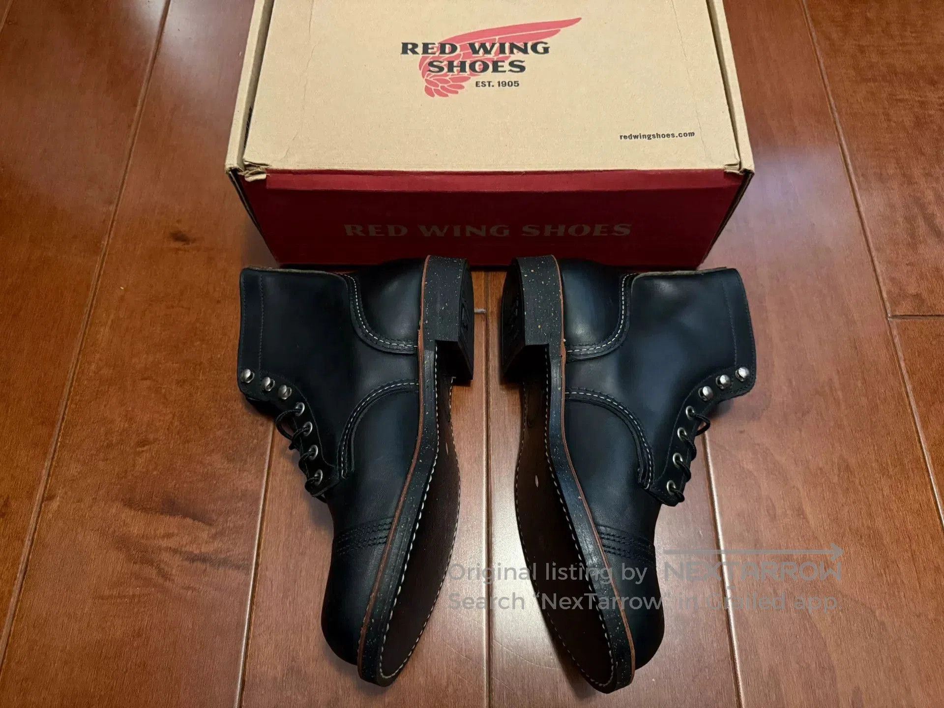 Red Wing Redwing 8114 Paratrooper Work Boot. Size US 7.5 / EU 40-41 - 2 Thumbnail