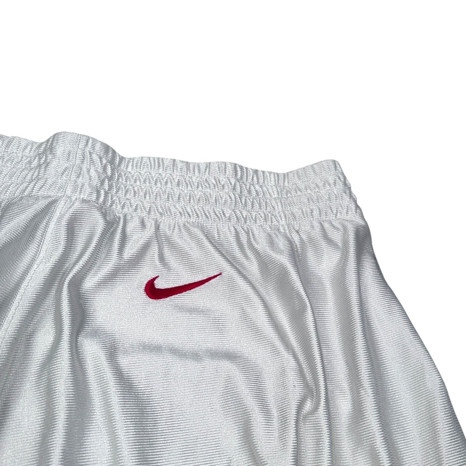 Nike VTG Nike Dazzle Basketball Shorts Men’s XL White Drawstring Size US 36 / EU 52 - 4 Thumbnail