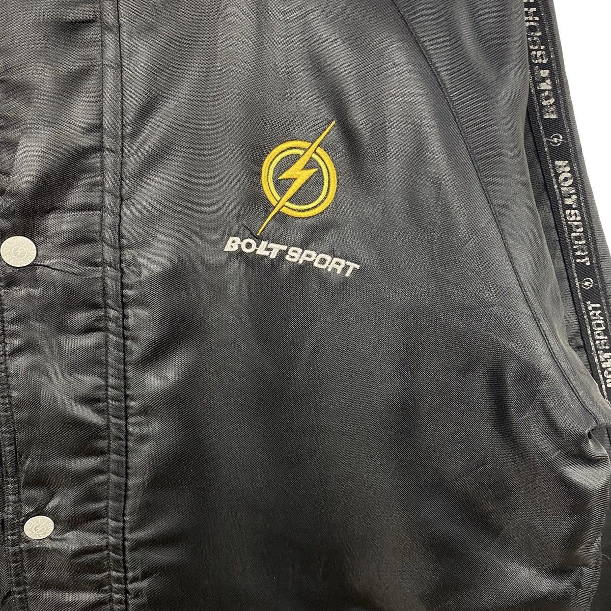 Vintage Vintage BOLT SPORT Hooded Bench Coat Jacket Fleece Size US XXL / EU 58 / 5 - 7 Thumbnail