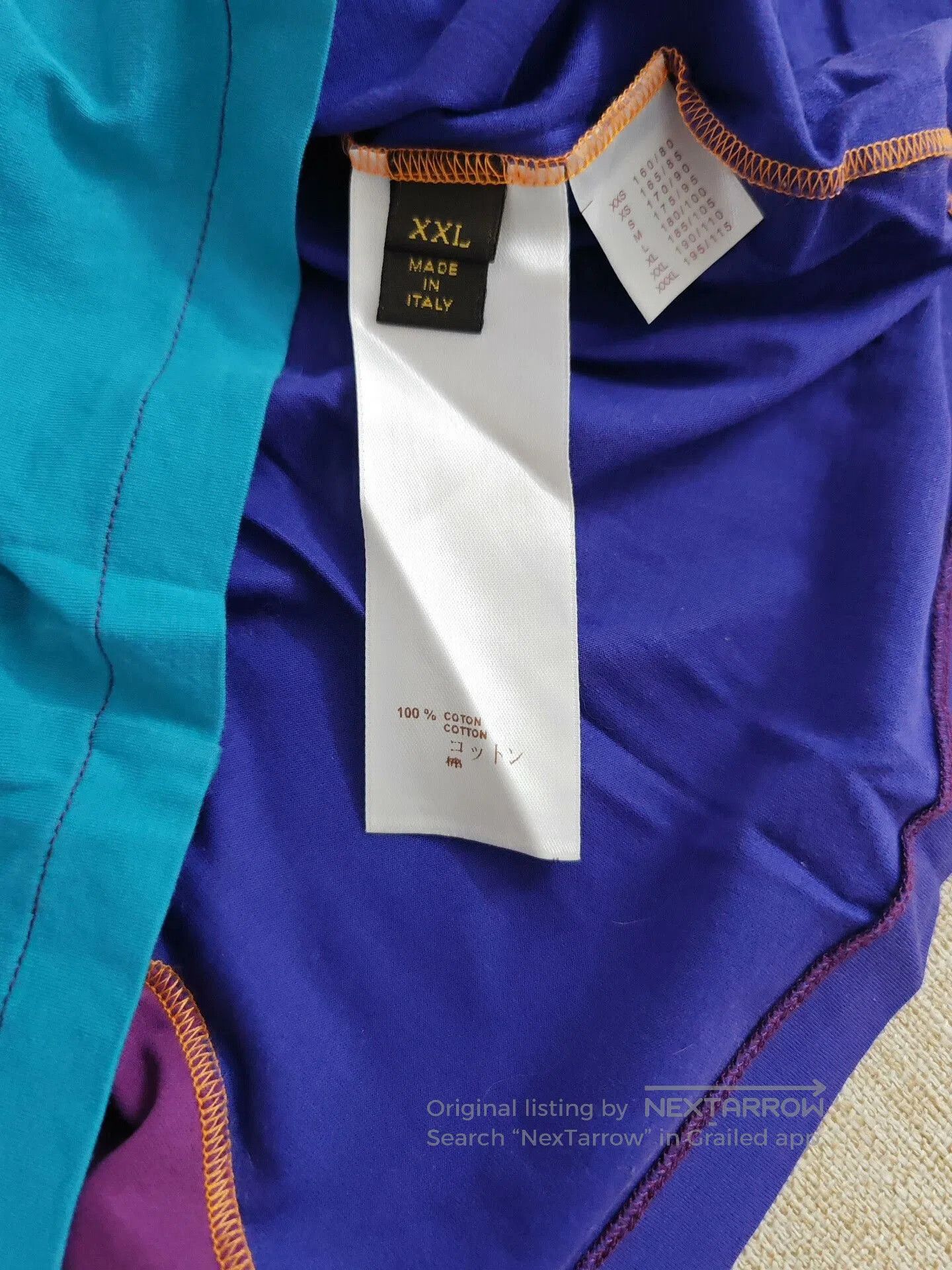 Louis Vuitton Louis Vuitton Men's Short-Sleeve T-Shirt. Size US XXL / EU 58 / 5 - 4 Thumbnail