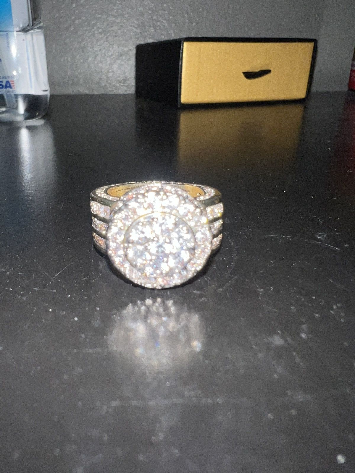 Jewelry Iced out Pinky Ring Size ONE SIZE - 4 Thumbnail
