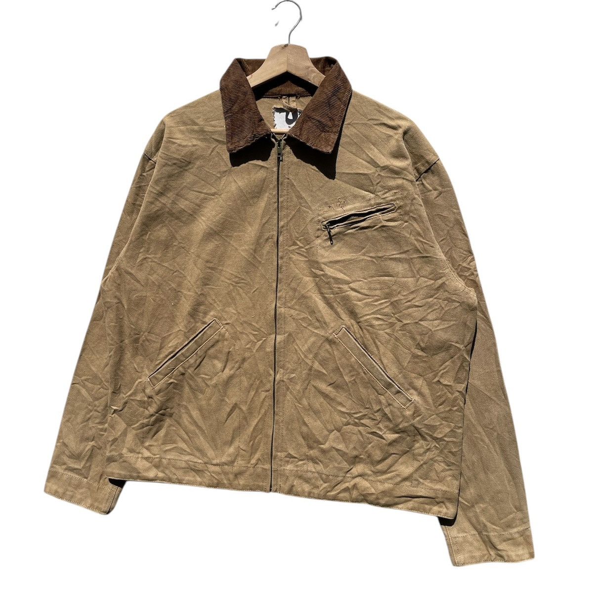 Vintage RARE🔥 Vintage Jacket With A Worn Disstressed Look Fashion Size US M / EU 48-50 / 2 - 3 Thumbnail