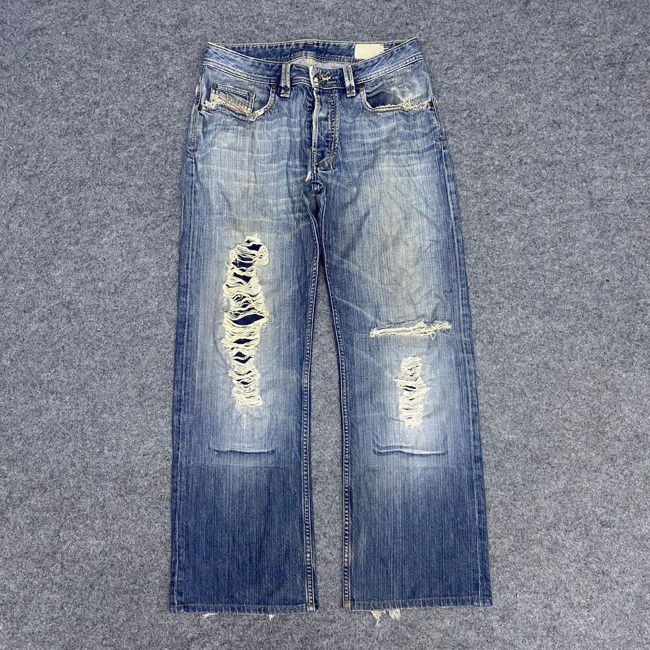 Diesel 💥Best Offer💥Vintage Diesel Industry Distressed Denim Size US 33 - 1 Thumbnail