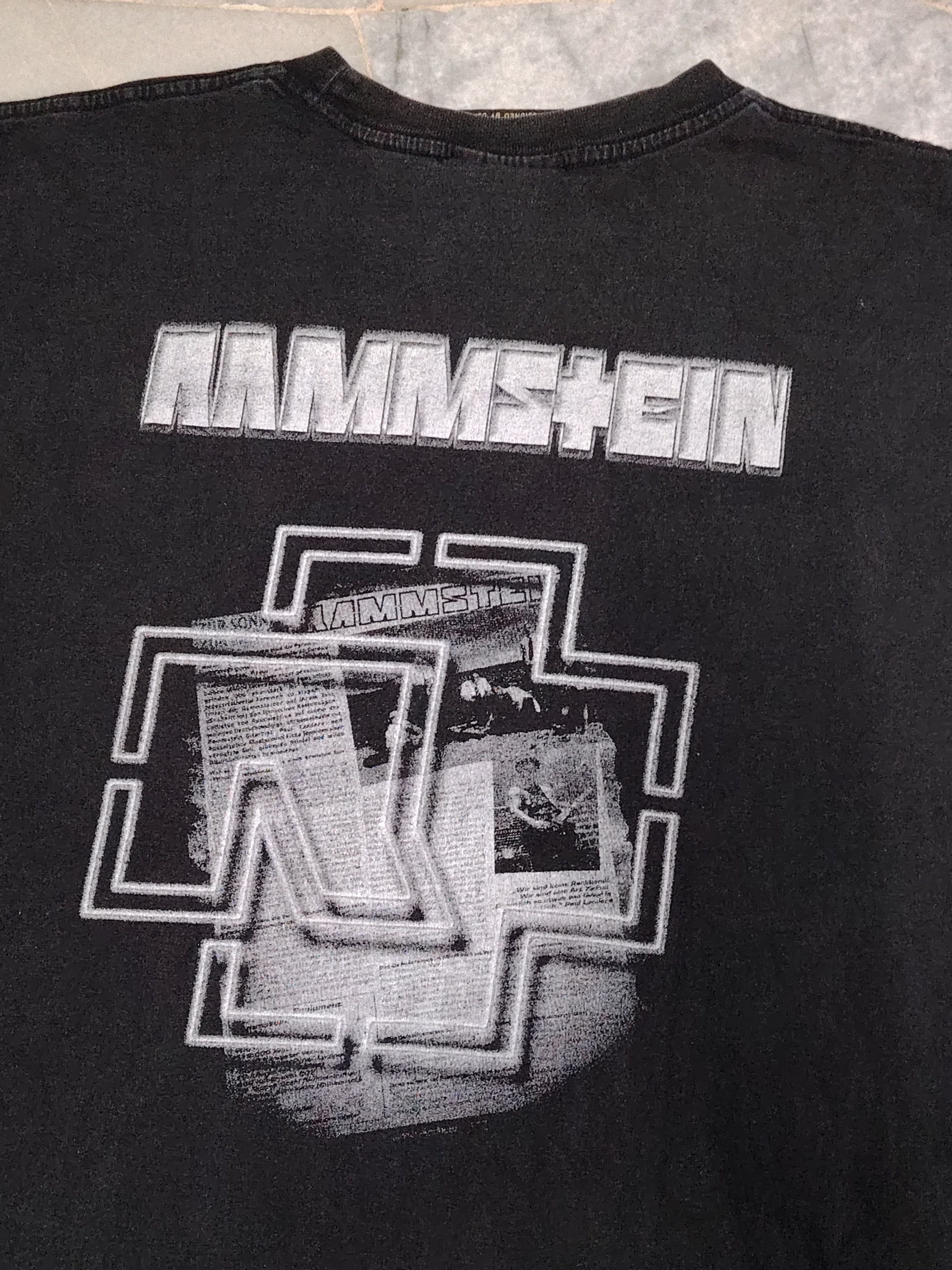 Band Tees × Vintage Vintage Bootleg Rammstein Sehnsucht t shirt Size US L / EU 52-54 / 3 - 7 Thumbnail