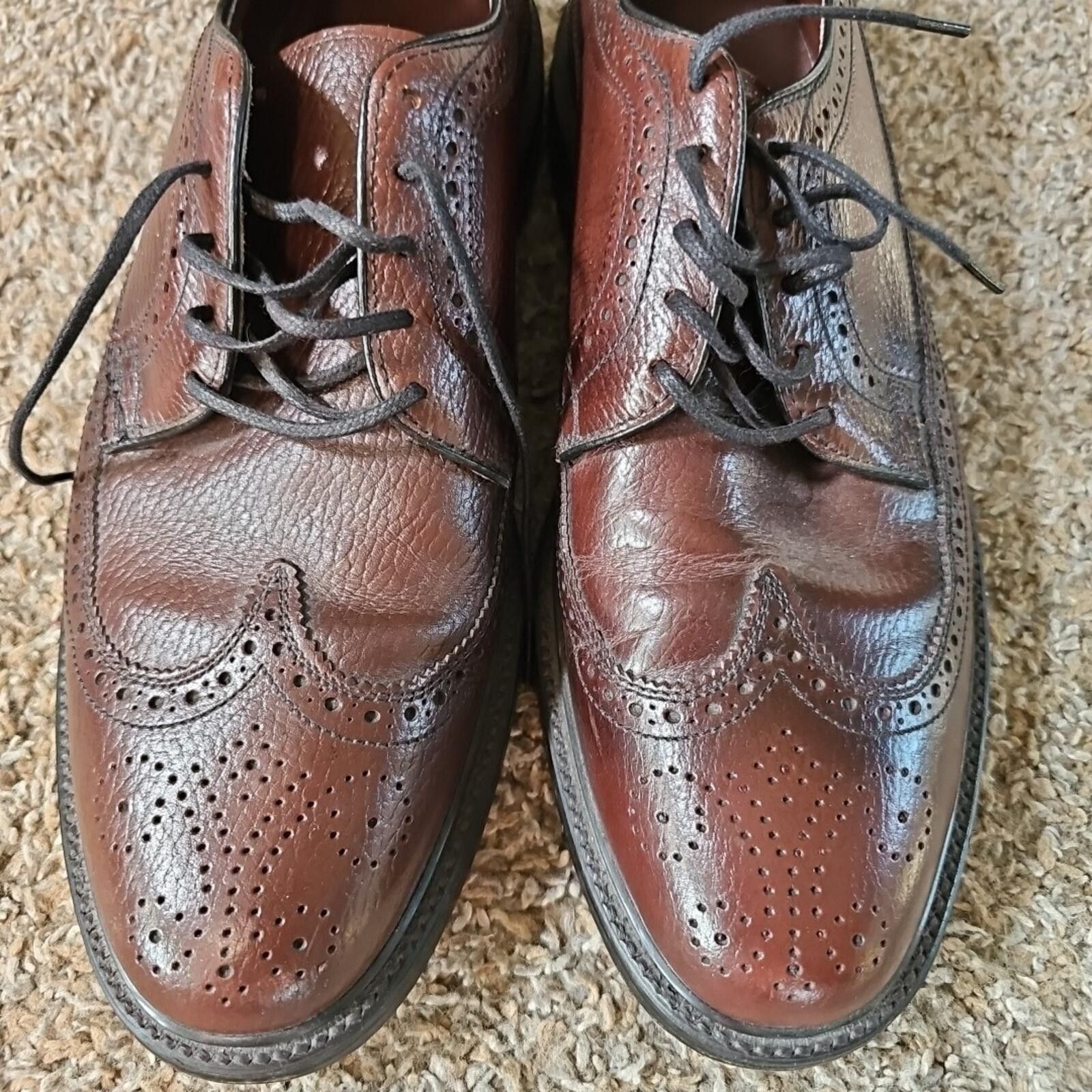 Other Weyenberg Sz 10 Wingtip Dress Shoes Size US 10 / EU 43 - 3 Thumbnail