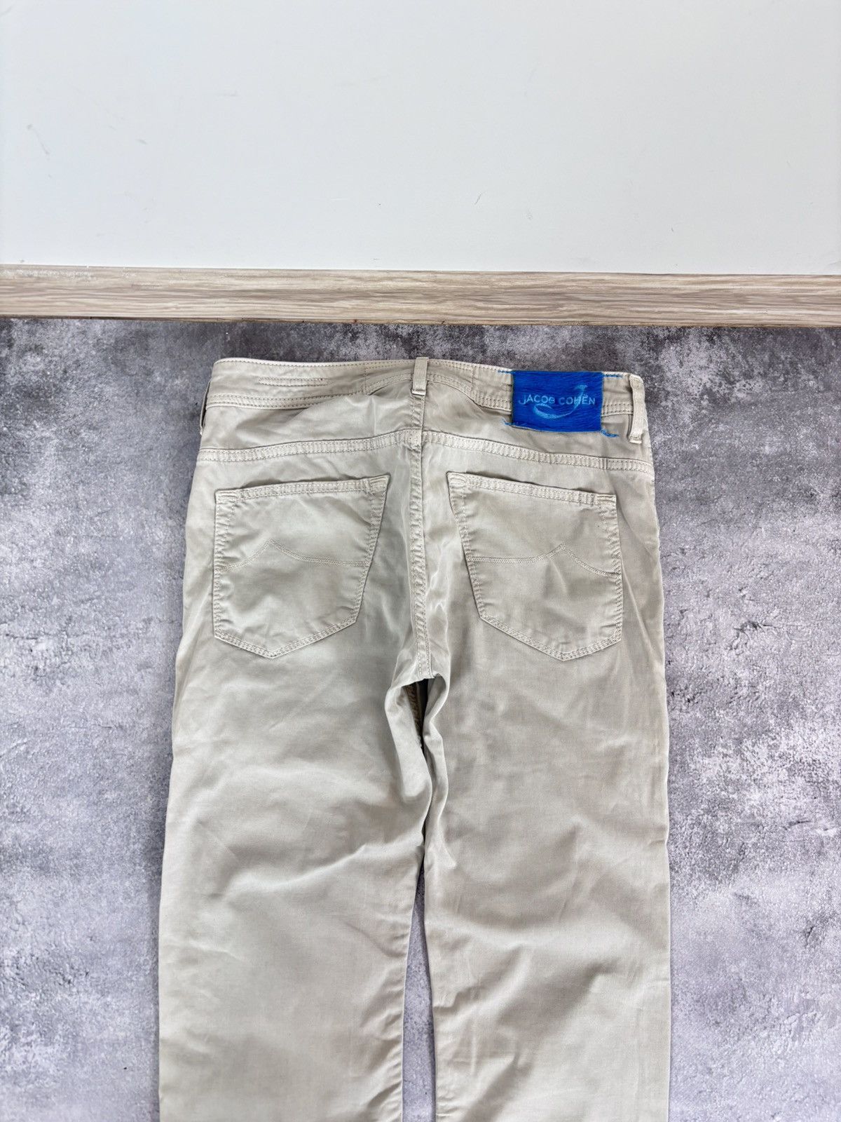 Jacob Cohen Jacob Cohen J613 Comf Vintage Men’s Beige Jeans Pants Size US 30 / EU 46 - 21 Thumbnail