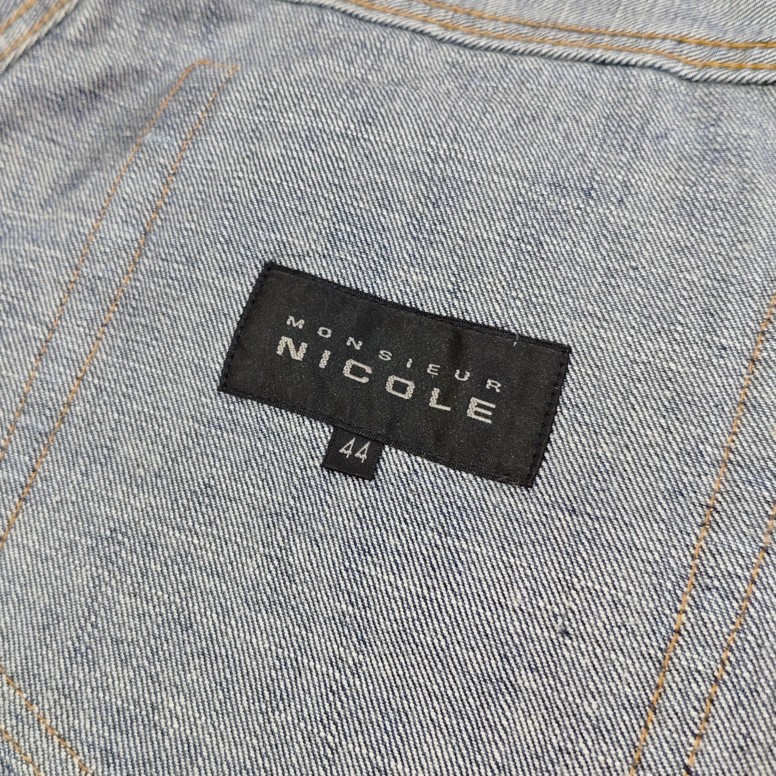 Matsuda MATSUDA MONSIEUR NICOLE Distressed Paint Splatter Jeans Size US 30 / EU 46 - 11 Thumbnail