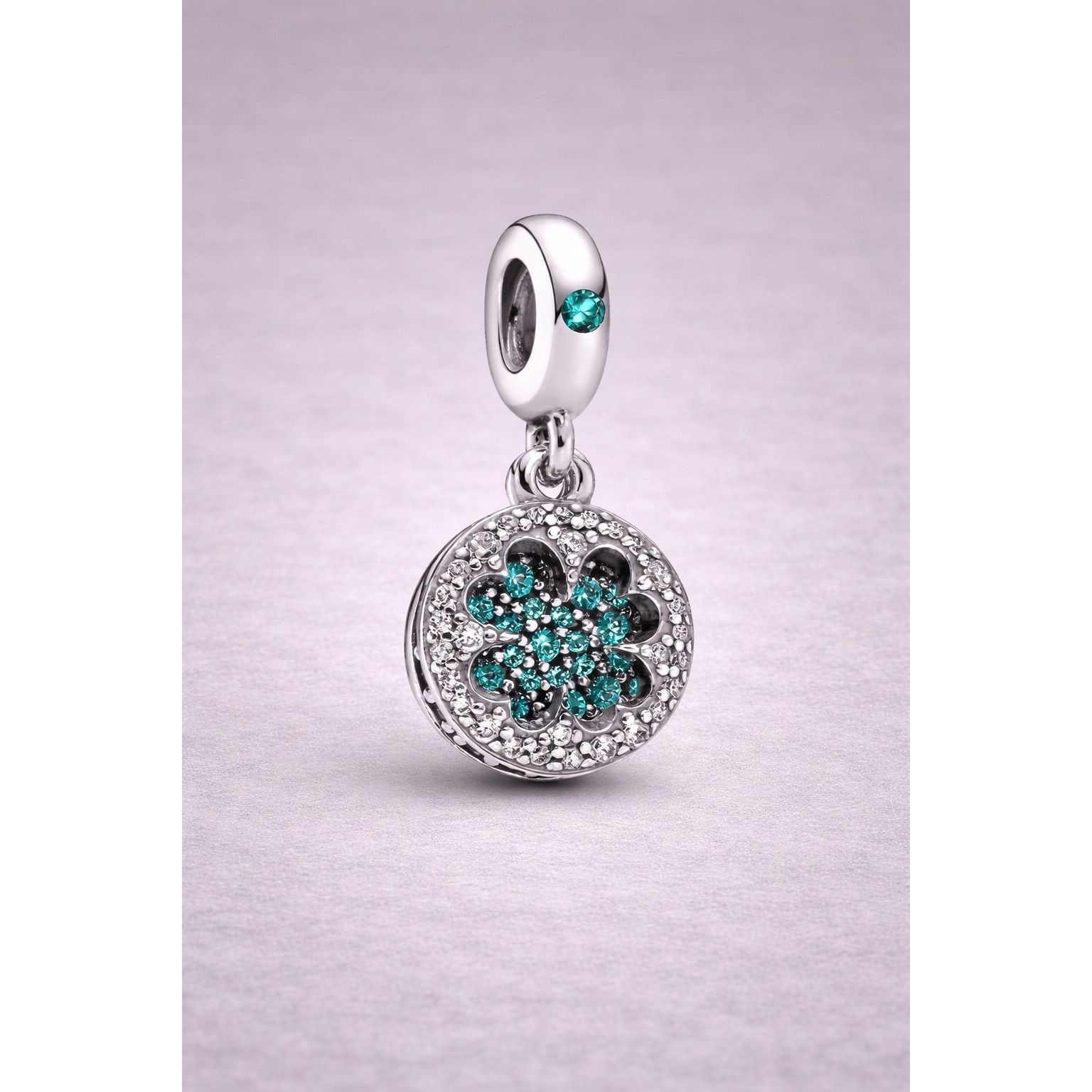 Other Pandora Lucky Four Leaf Clover Dangle Charm | Sterling Silve Size ONE SIZE - 1 Thumbnail